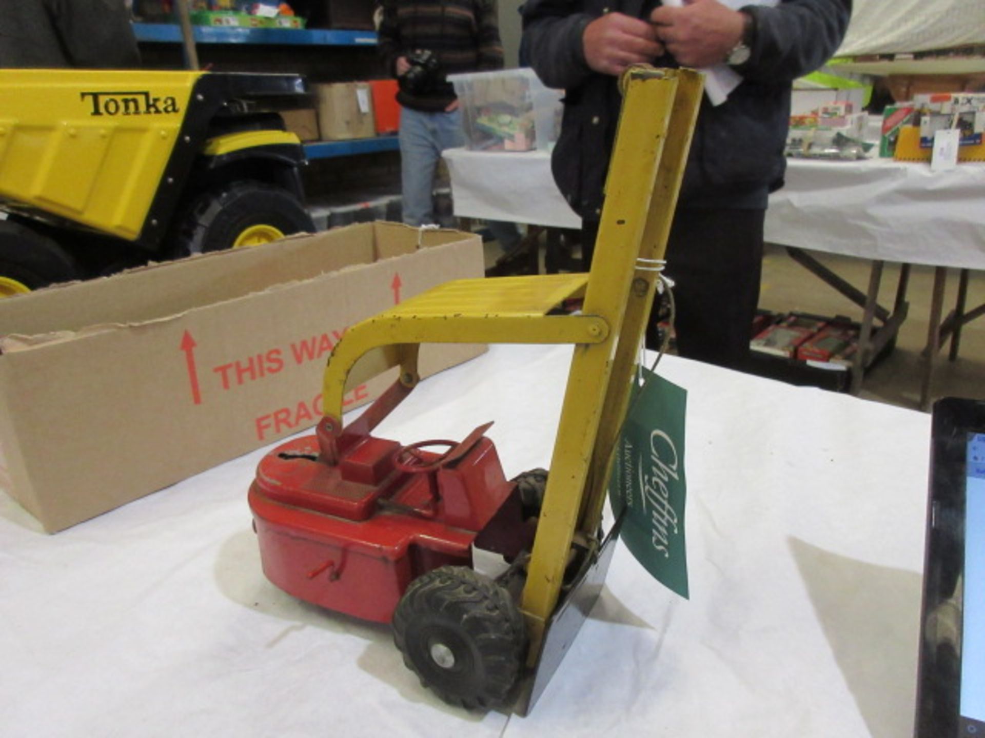 Triang 1960s three wheel forklift model