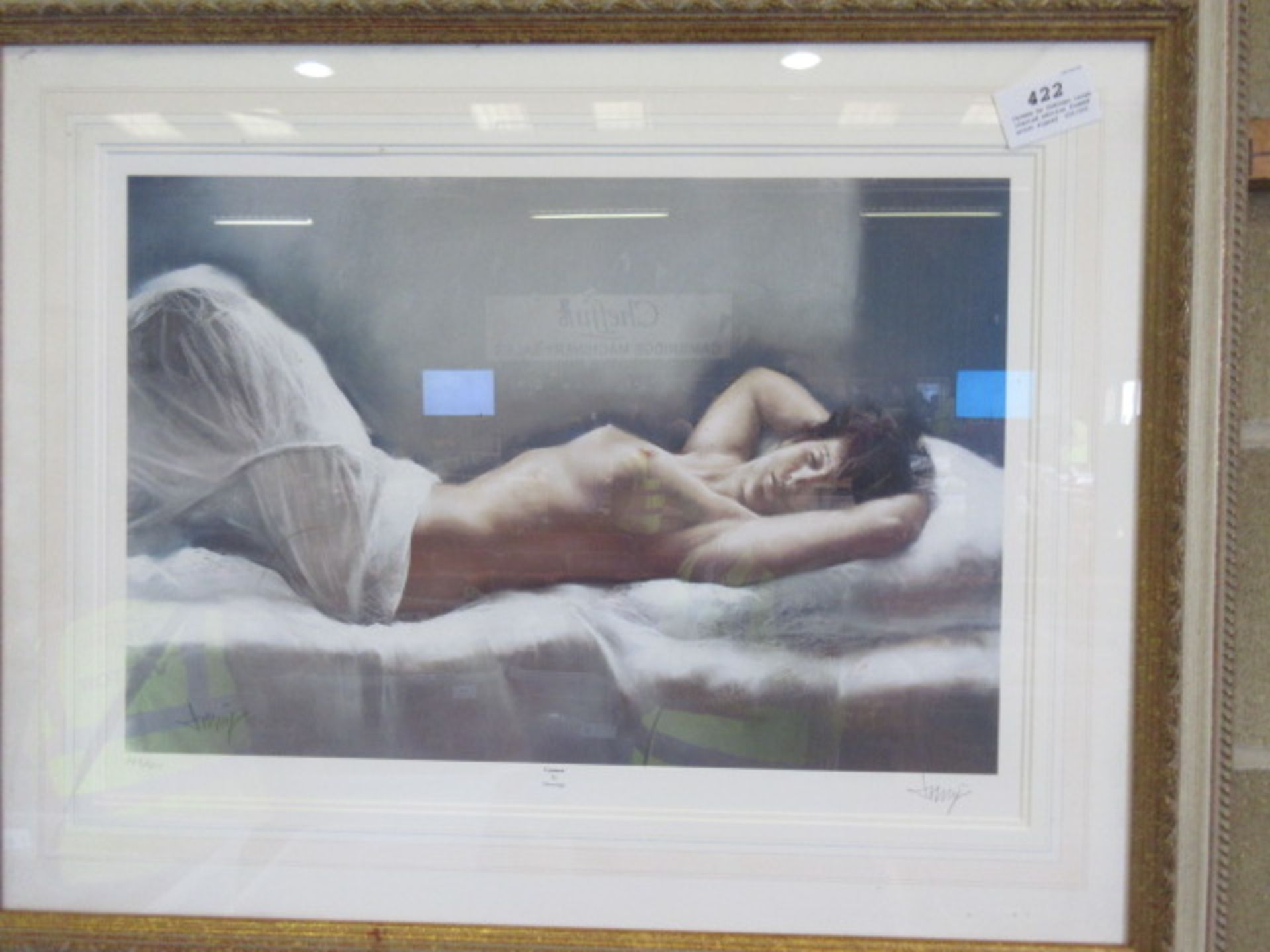 Carmen by Domingo large limited edition framed print signed, 223/500
