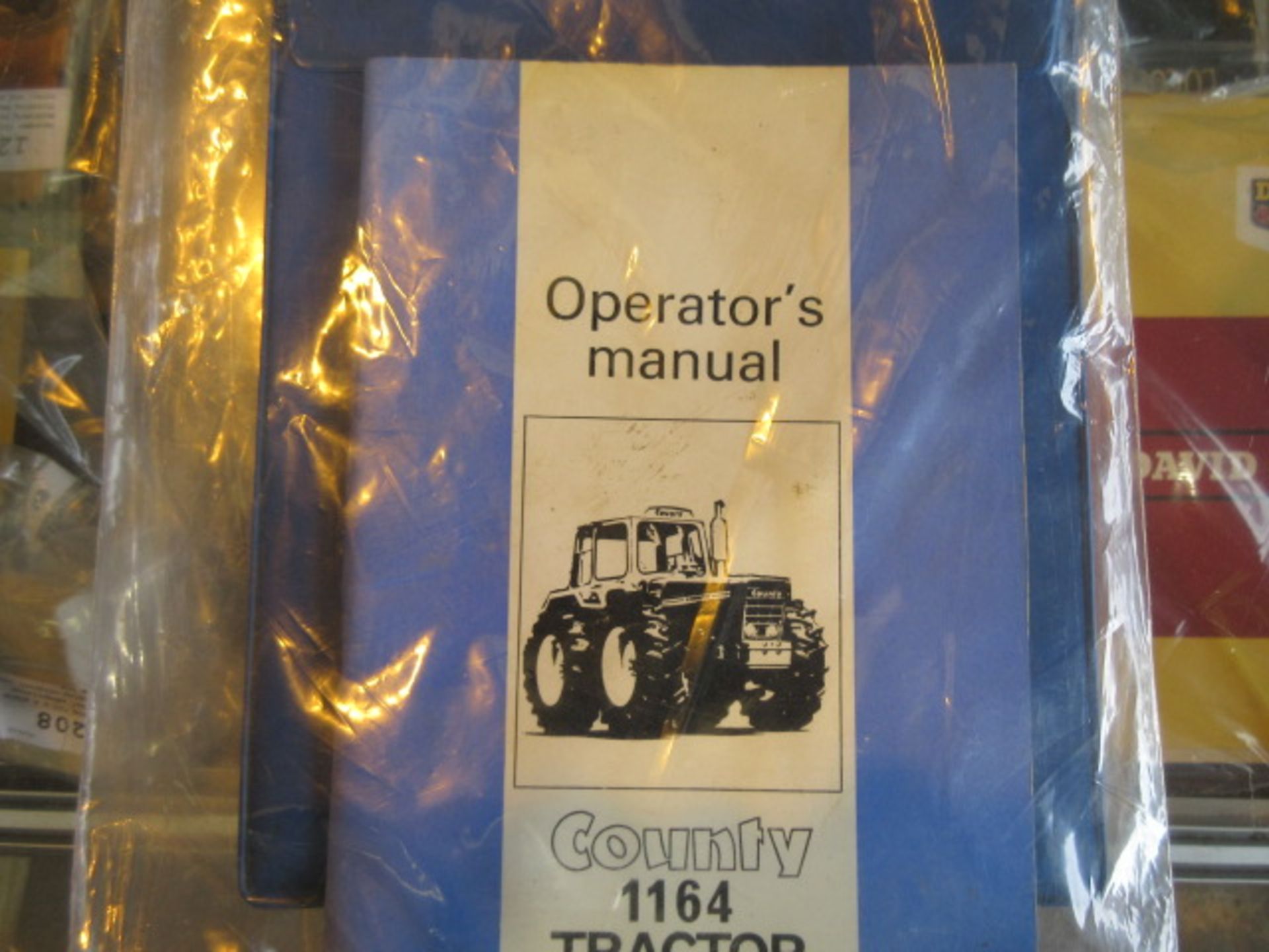County 1164 owners manual with original County protective wallet