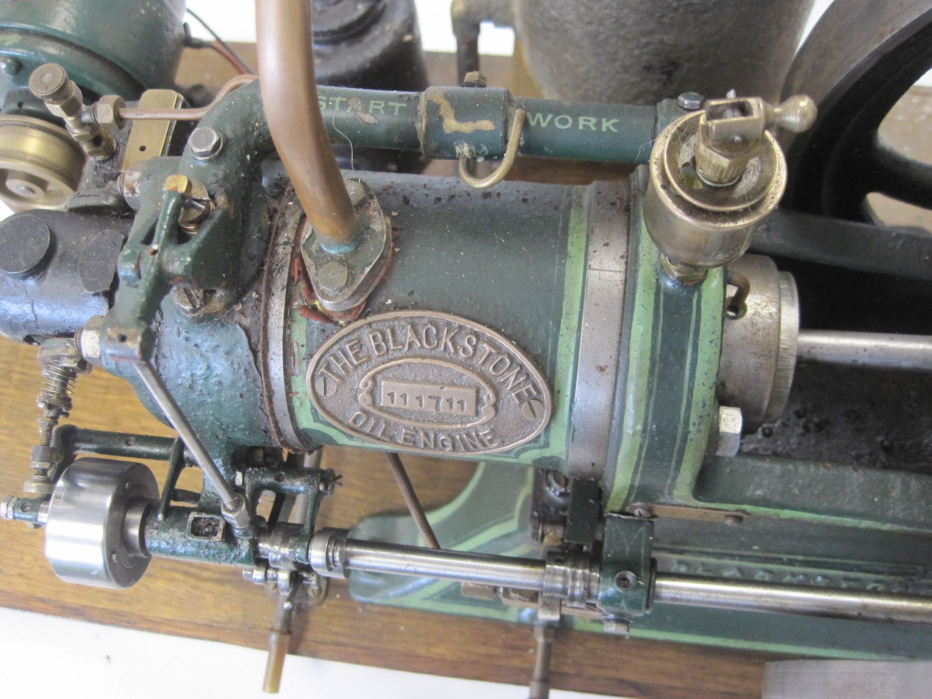 3 inch scale 1914 Blackstone Type W 7hp Oil Engine. This working scale model is made to the same - Image 6 of 7