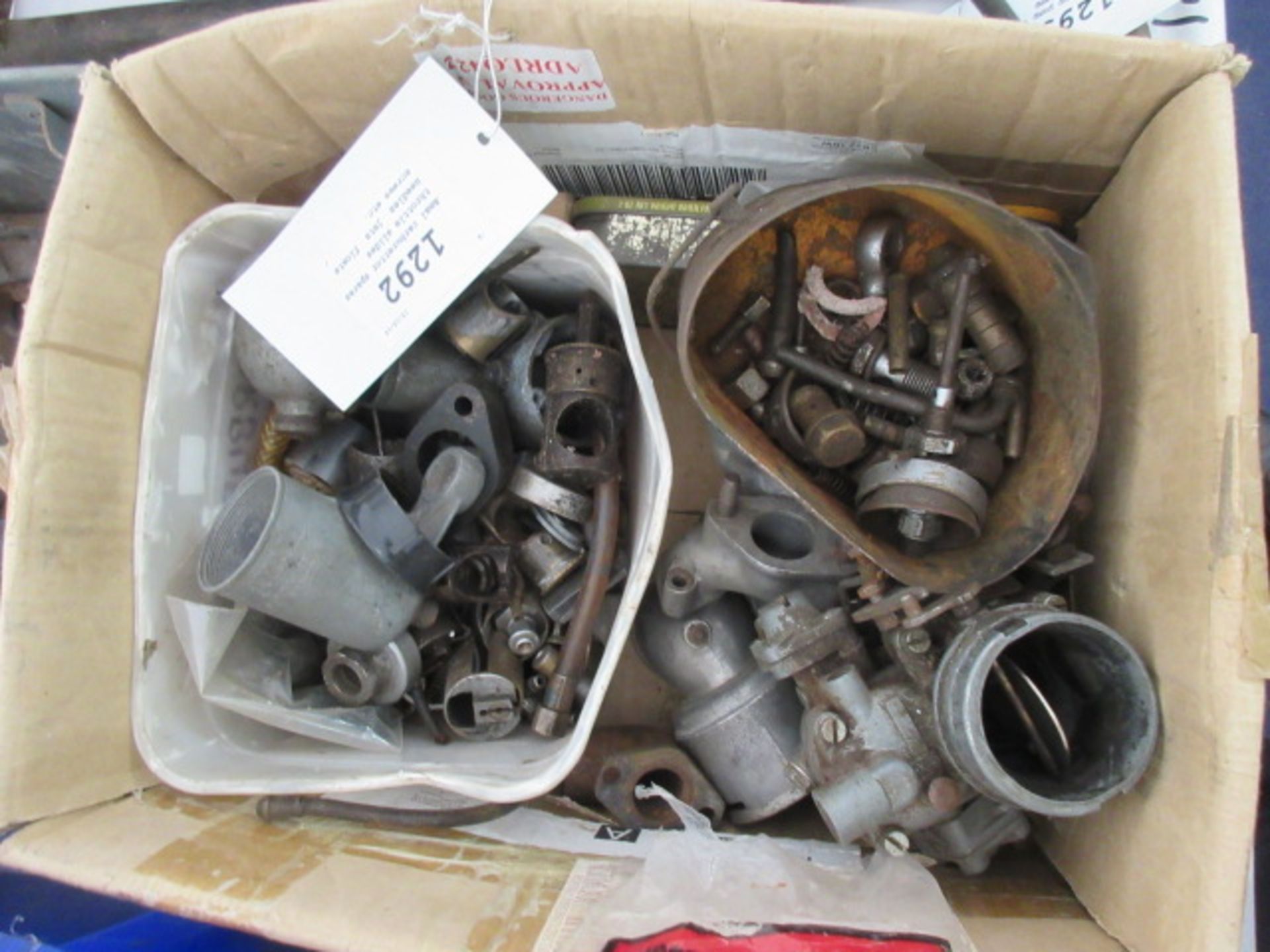 Amal carburettor spares, throttle slides, needles, jets, floats, screws etc.