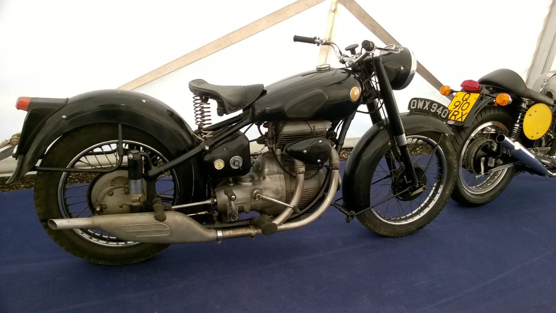 1955 500cc Sunbeam S8 Reg. No. OWX 940 Frame No. S87885 Engine No. S812940 Consigned from deep - Image 2 of 10