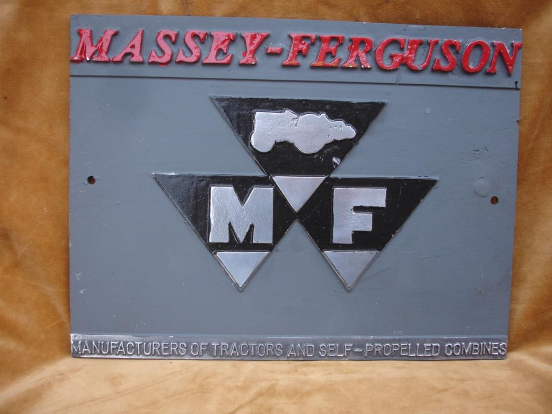 Massey Ferguson Agents wall plaque