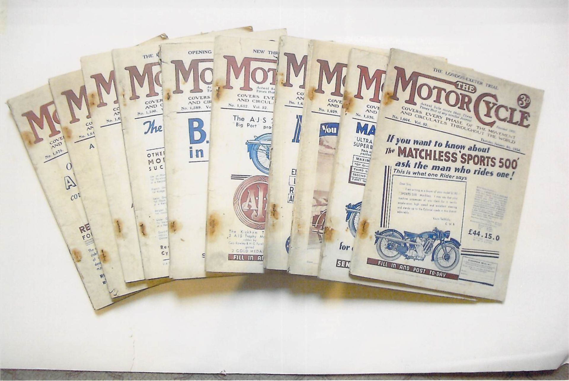 A collection of Motorcycle Magazines mostly from the 1920s & 1930s, covering the important dates - Image 6 of 6