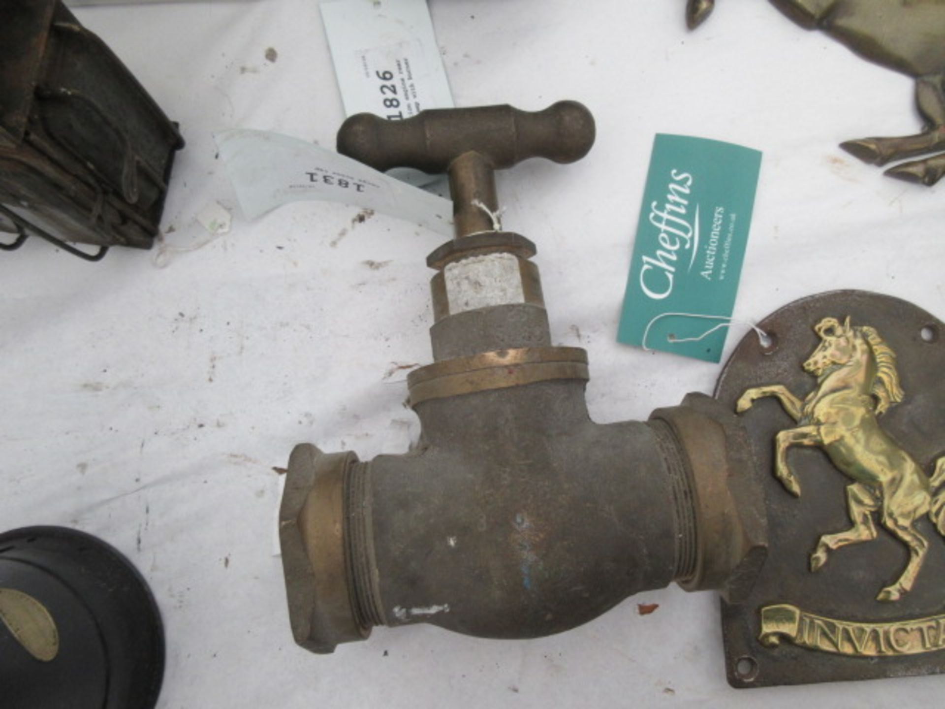 Large brass tap