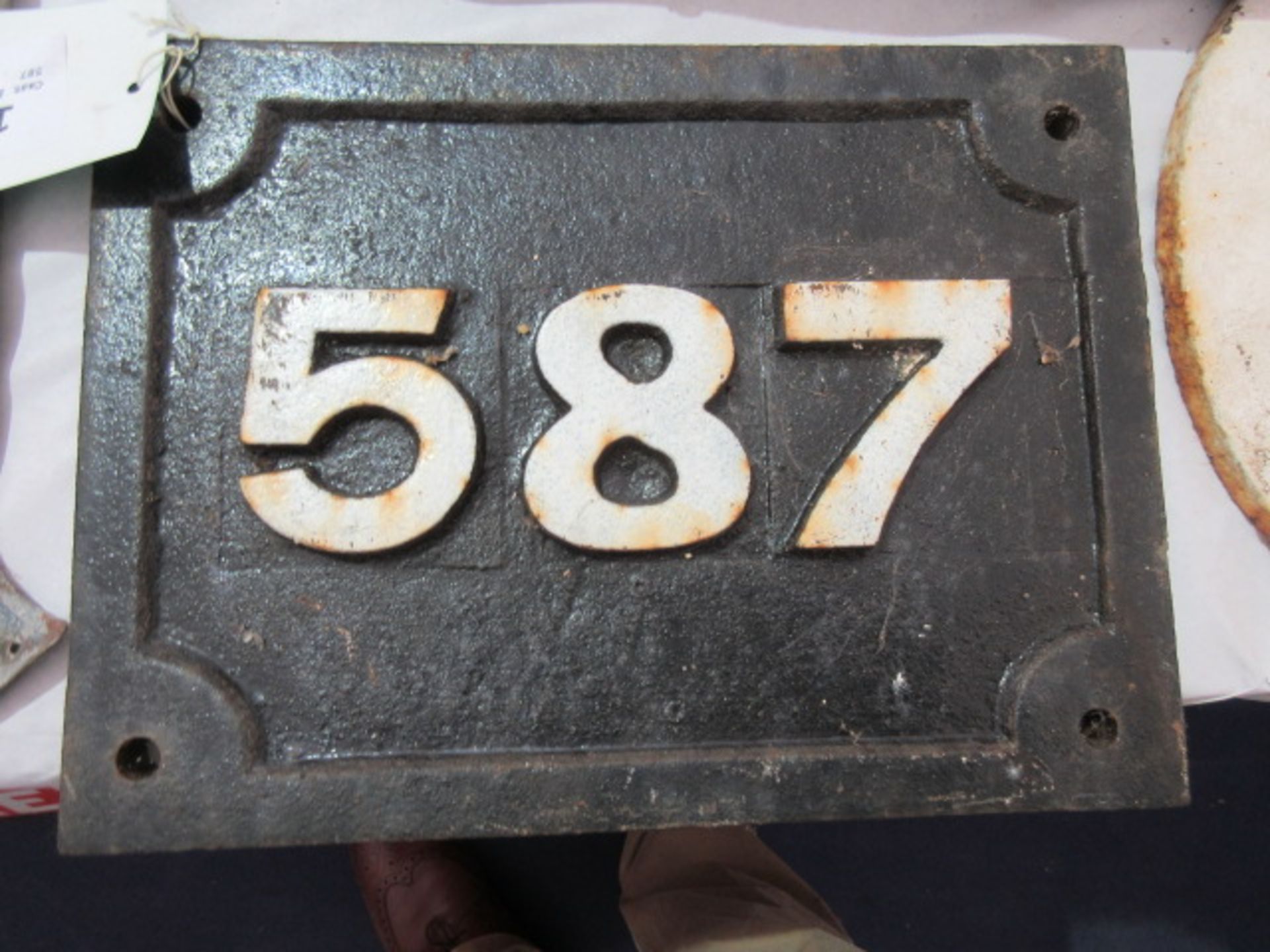 Cast iron bridge number 587