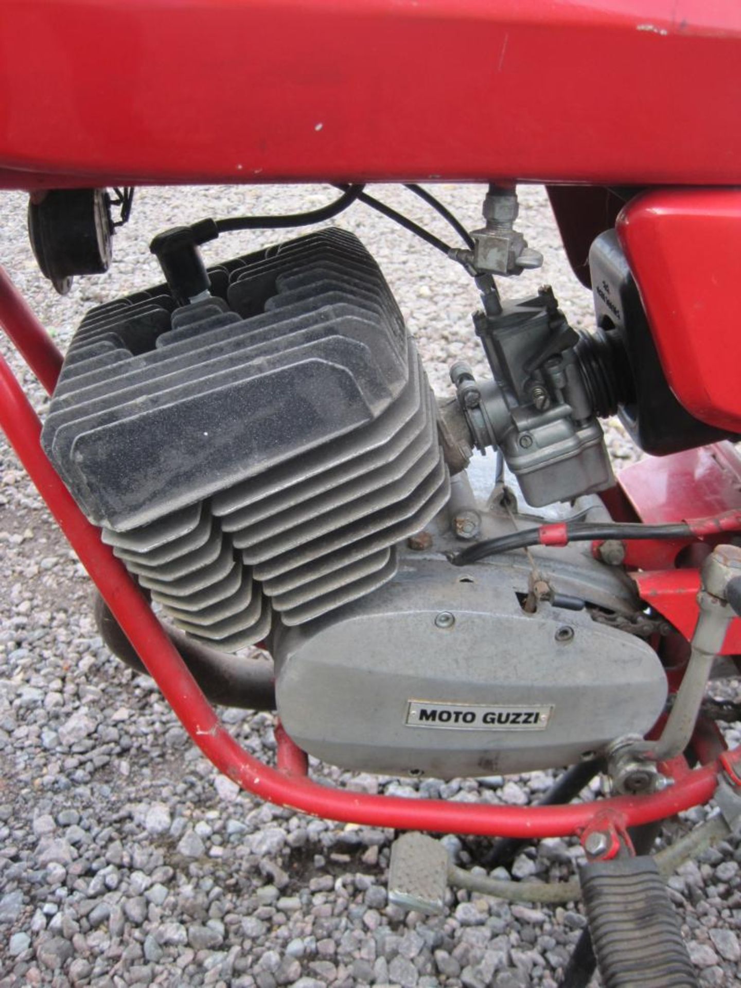 Circa 1978 125cc Moto Guzzi Torismo Reg. No. N/A Frame No. MD 15619 Engine No. MD 15673 A majorly - Image 8 of 9