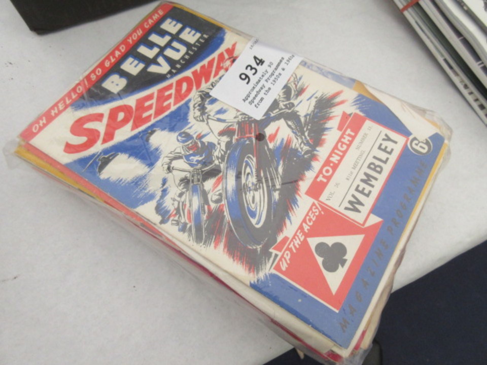 Approximately 90 Speedway Programmes from the 1950s & 1960s