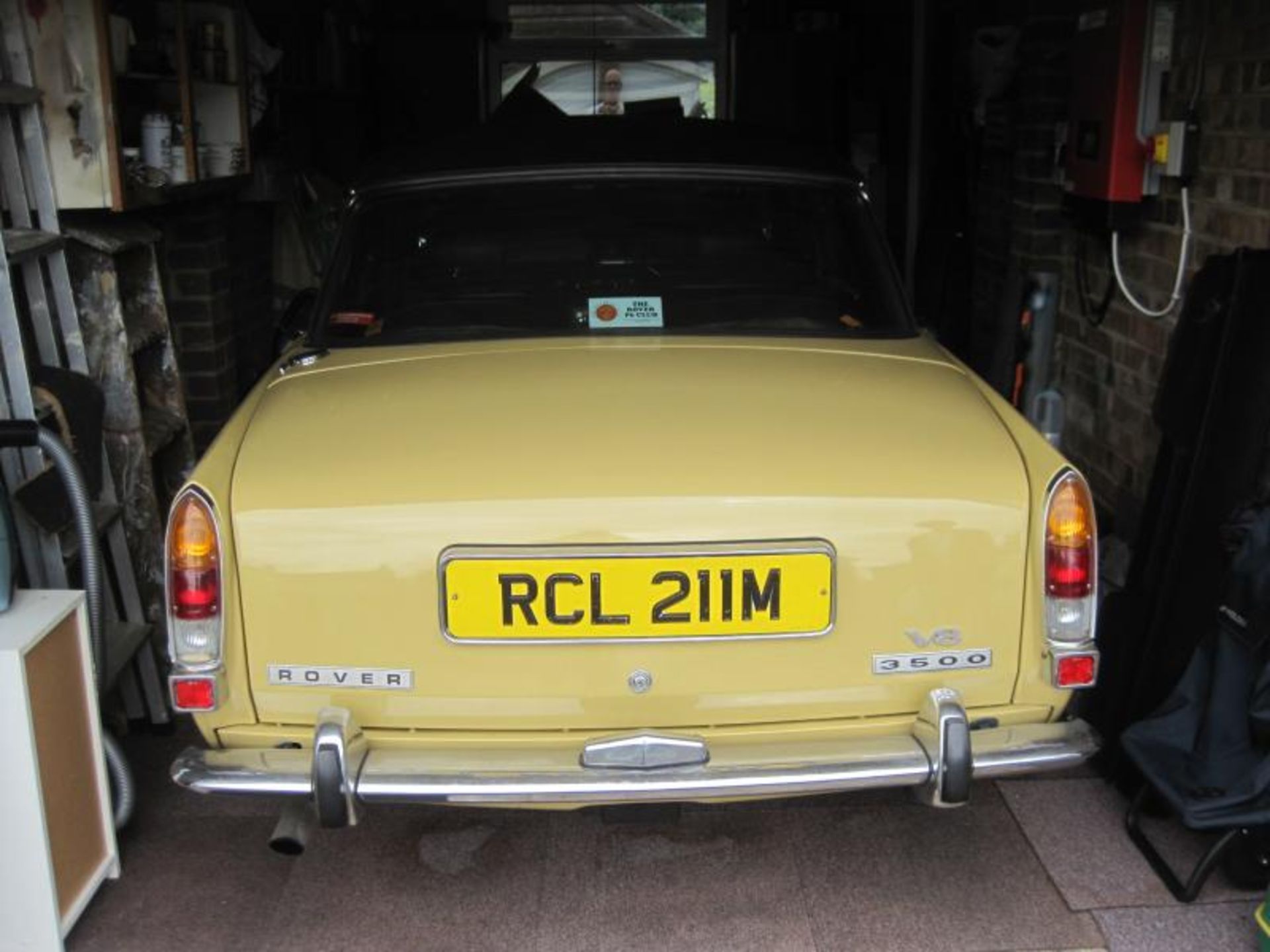 1974 3500cc Rover P6 automatic 'Ruby' Reg. No. RCL 211M Chassis No. 45121699E Engine No. 45111273D - Image 13 of 13