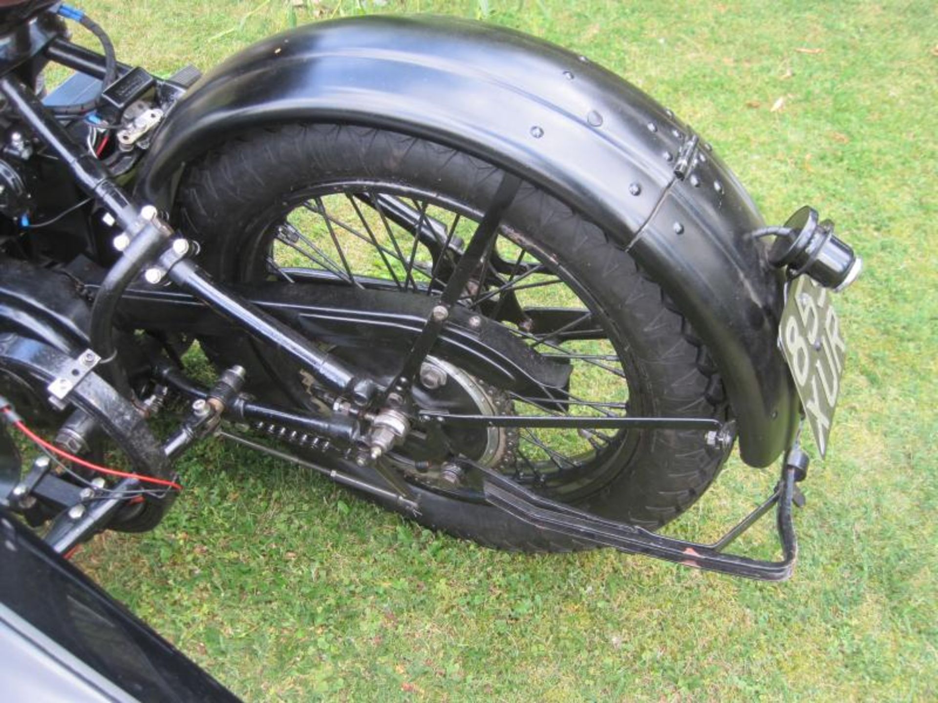 1931 1200cc Harley Davidson VL / Swallow outfit Reg. No. 859 UXR Frame No. 31VL3684 Engine No. - Image 13 of 13