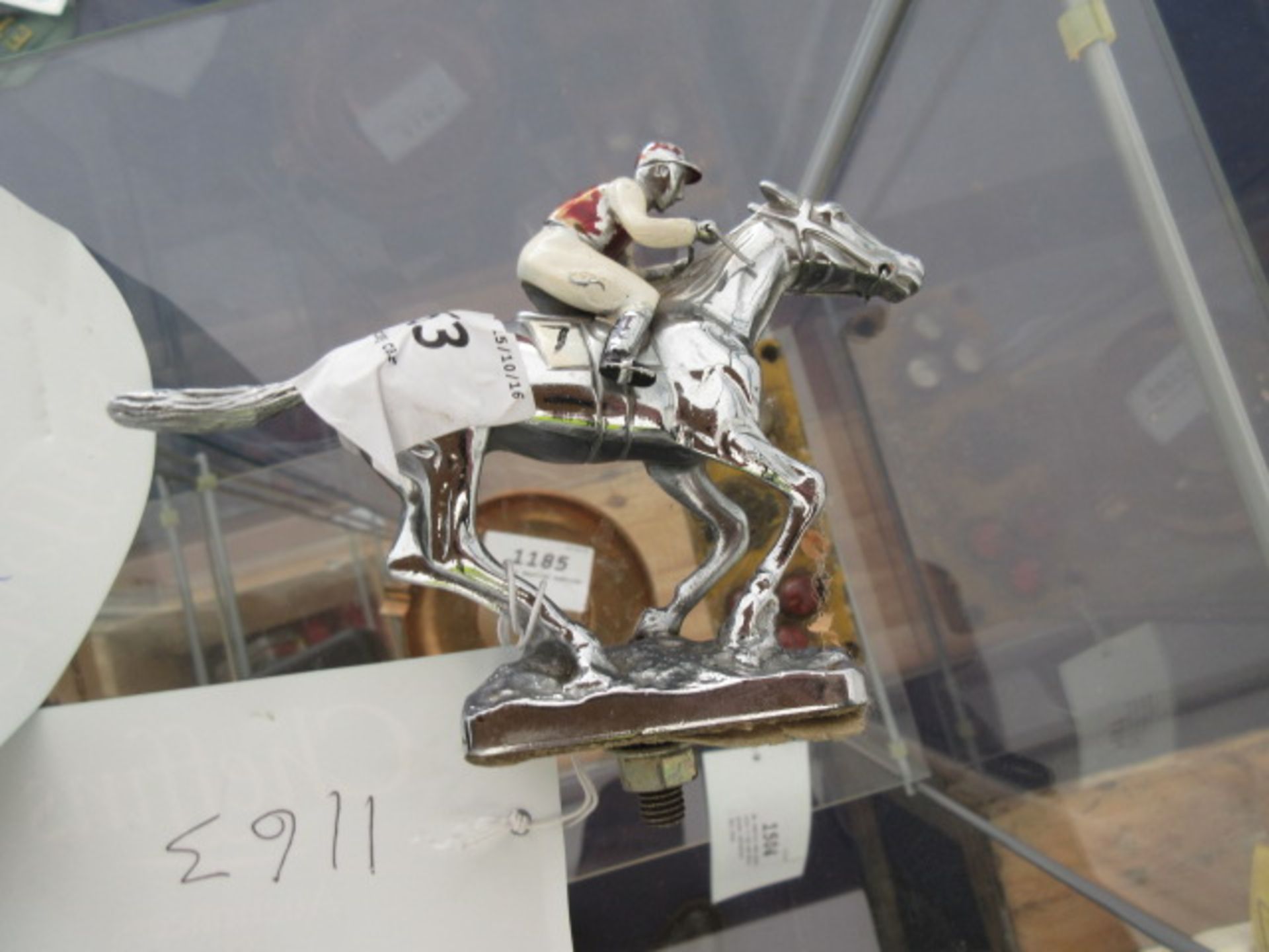 Horse & Jockey car mascot