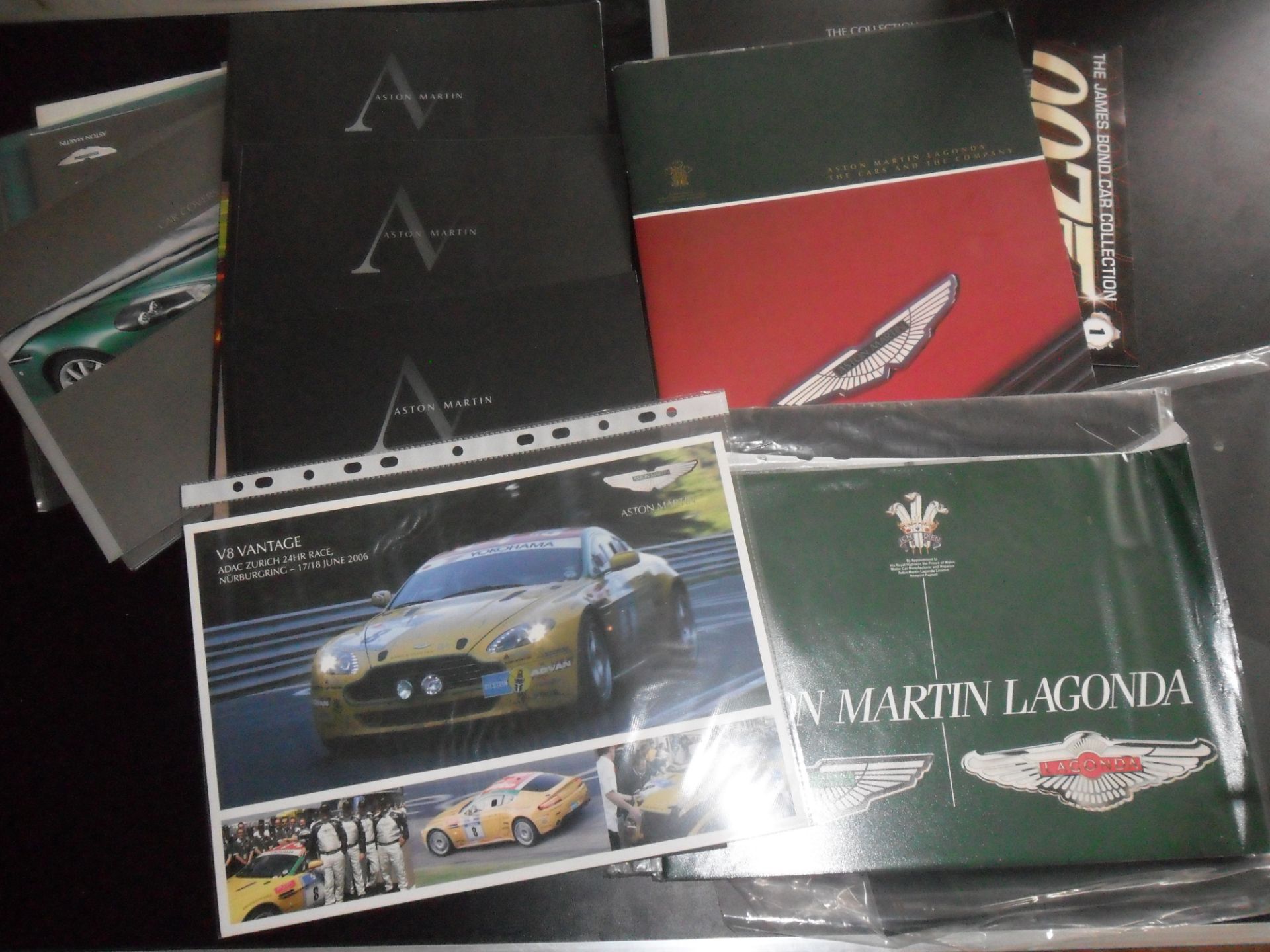 Collection of Aston Martin catalogues etc.
