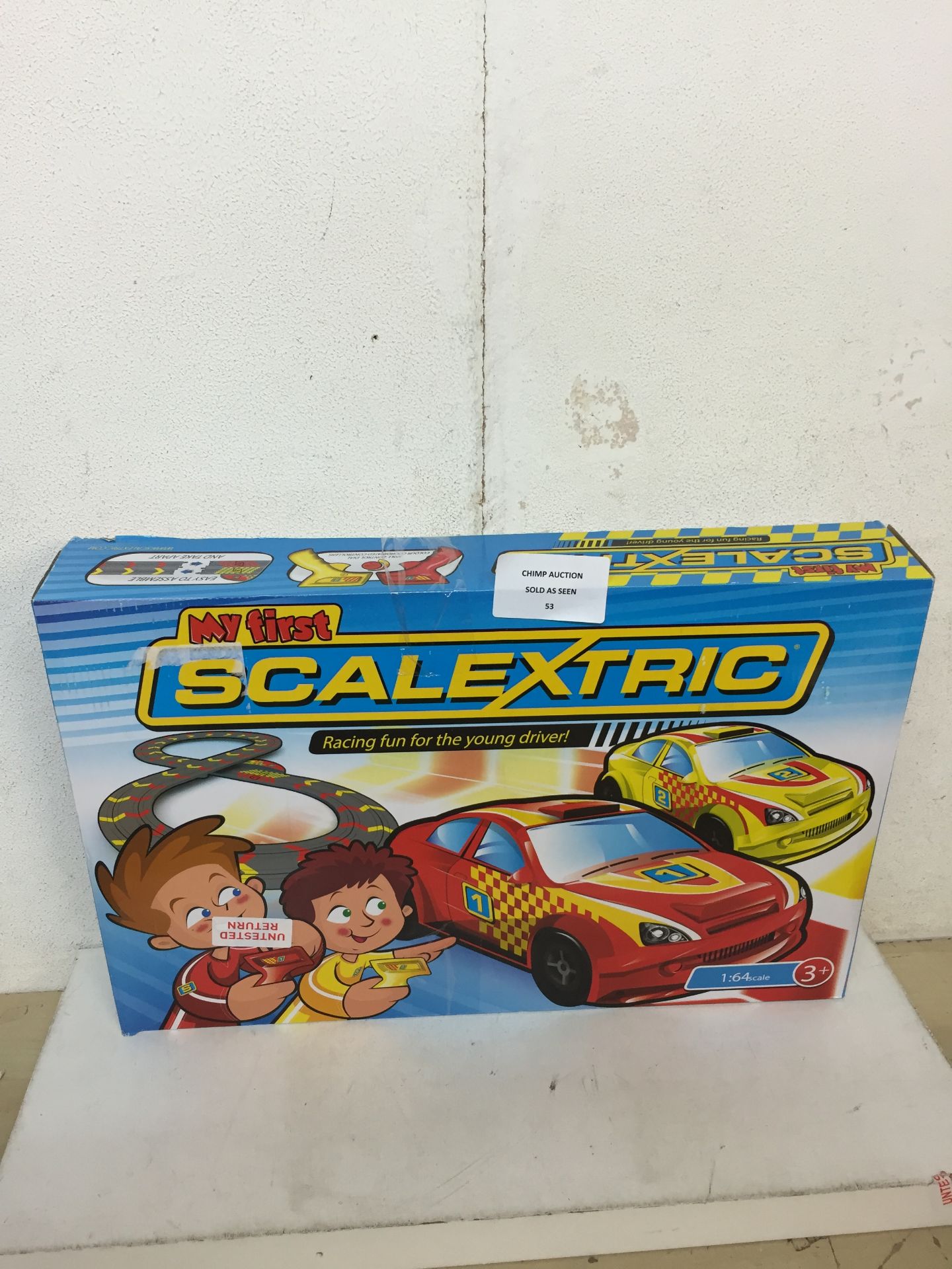 BOXED MY FIRST SCALEXTRIC RACING SET / RRP £39.99/ UNTESTED