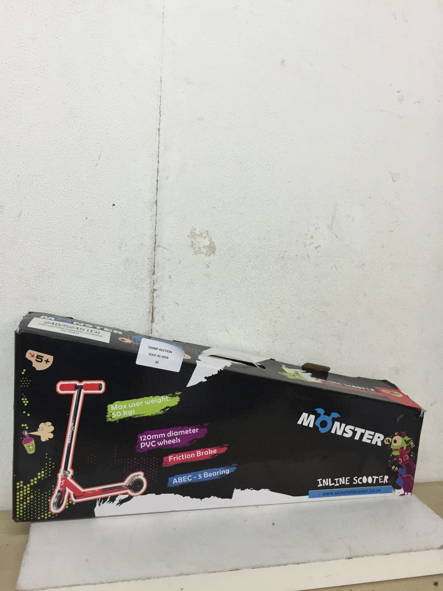 BOXED SCOOTER / UNTESTED
