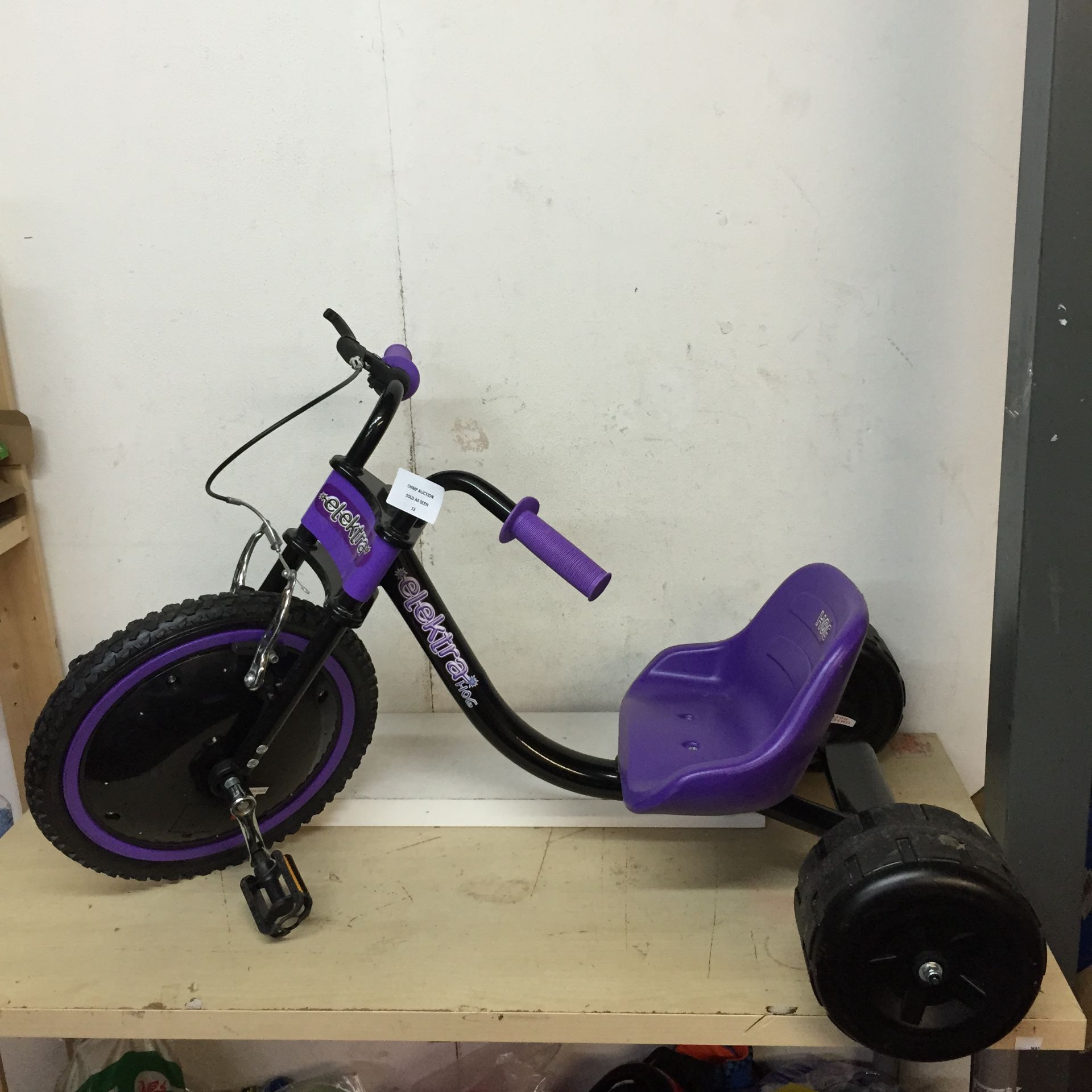 ELEKTRA HOG TRIKE RRP £129.99/ UNTESTED