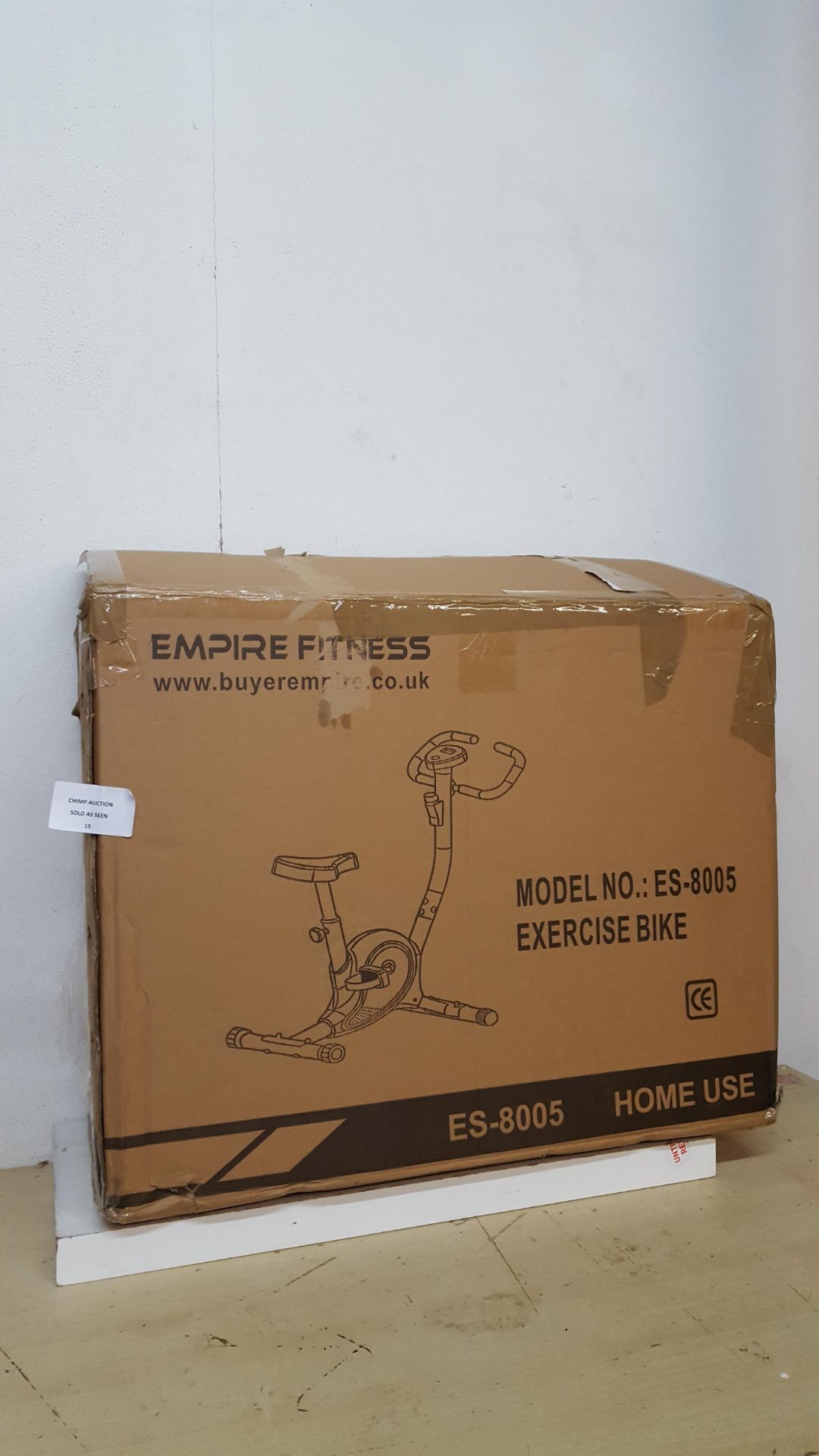 BRAND NEW EMPIRE FITNESS ES-8005 EXERCISE BIKE / HOME USE RRP £139.99/