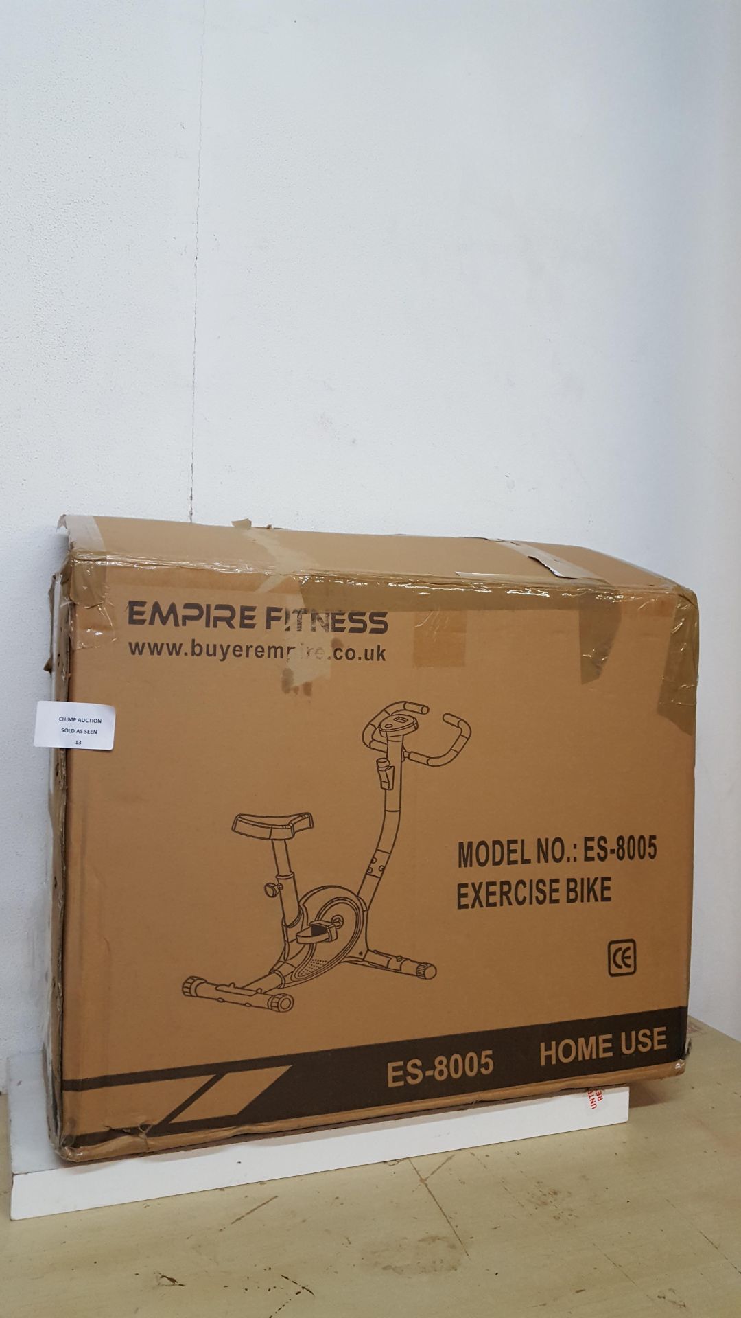 BRAND NEW EMPIRE FITNESS ES-8005 EXERCISE BIKE / HOME USE RRP £139.99/