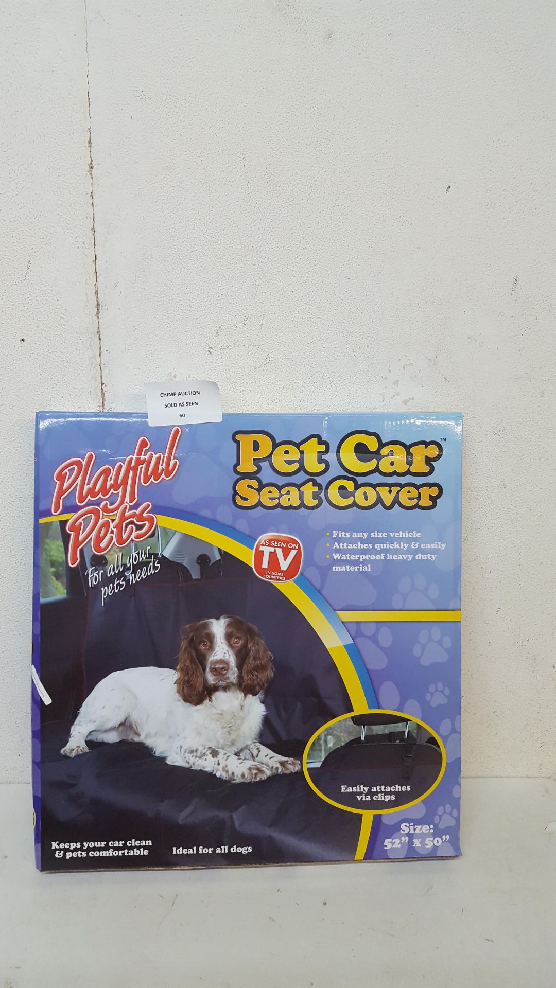 BRAND NEW PET IN-CAR SEAT COVERS/