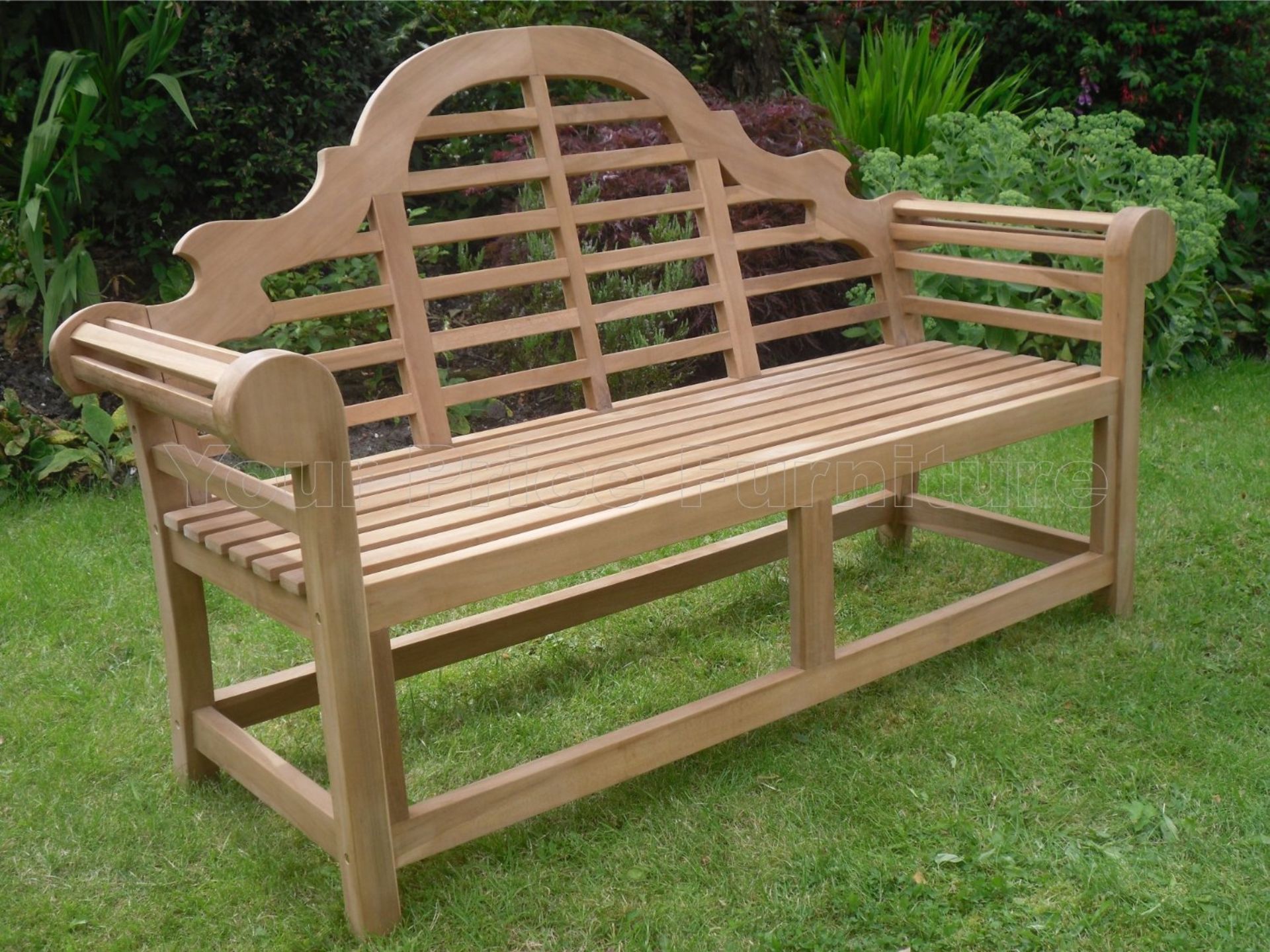 Marlborough Teak 150cms 5ft Lutyens Style Garden Bench For Your Patio RRP £199.99/
