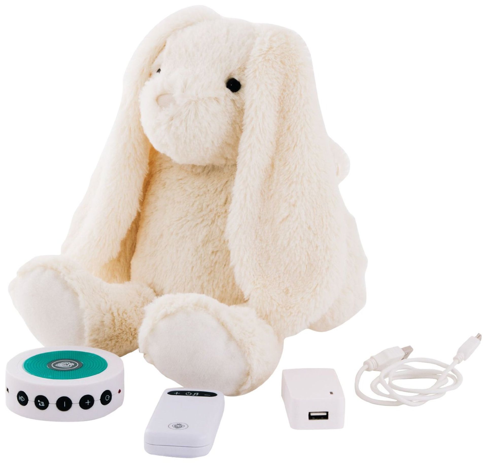 Prince Lionheart Back To Sleep Tummy Sleep Bunny WITH REMOTE Toy RRP £39.99/