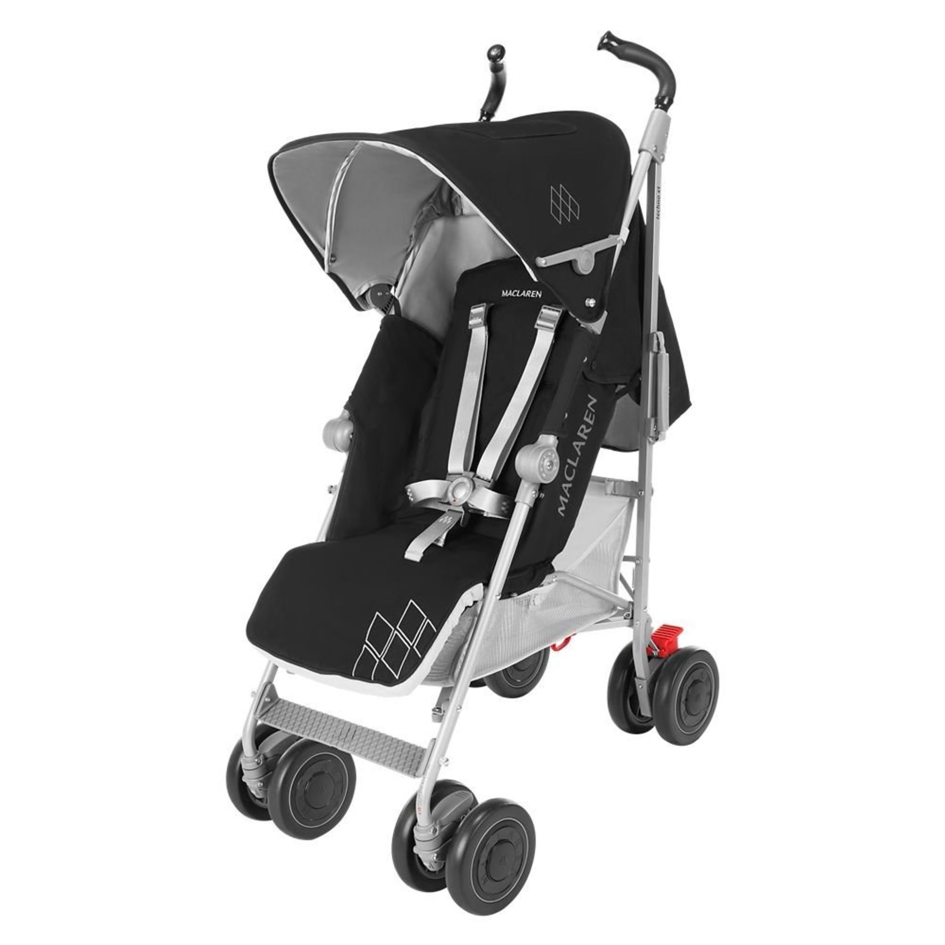 Maclaren Techno XT Pushchairs (Black/Silver) - 2016 Range RRP £279.99/