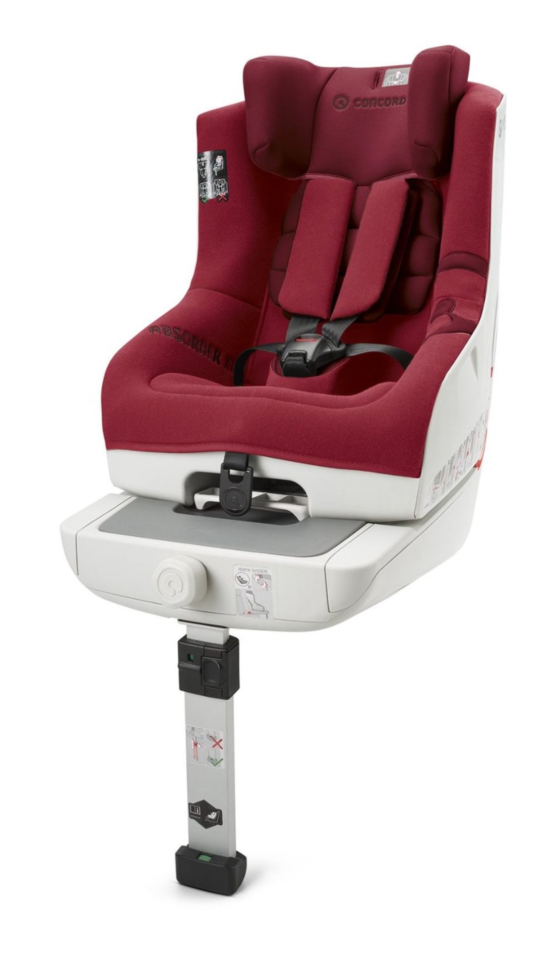 BRAND NEW Concord Absorber XT Car Seat (Group 1, Ruby Red) RRP £299.99