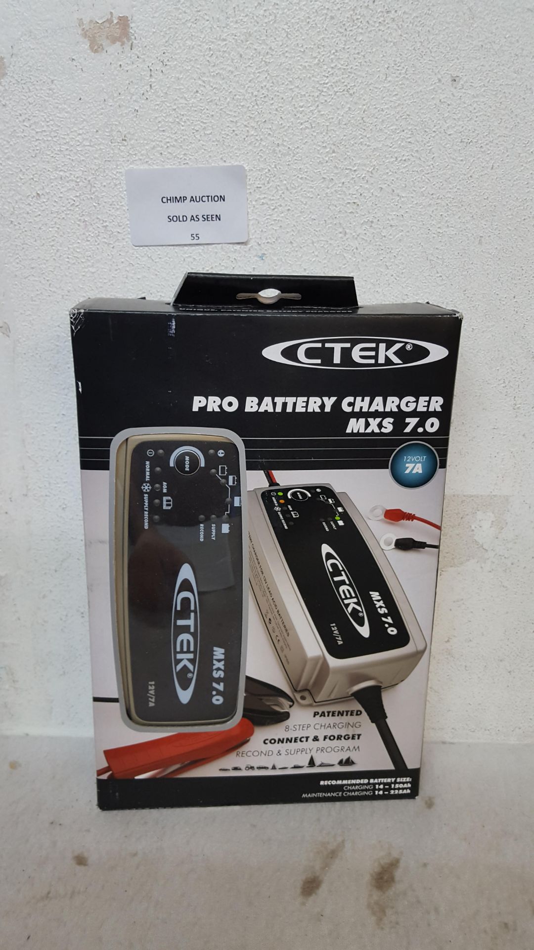 CTEK MXS 7.0 7A 12V Multi-Functional 8-Stage Car Battery Charger RRP £119.99