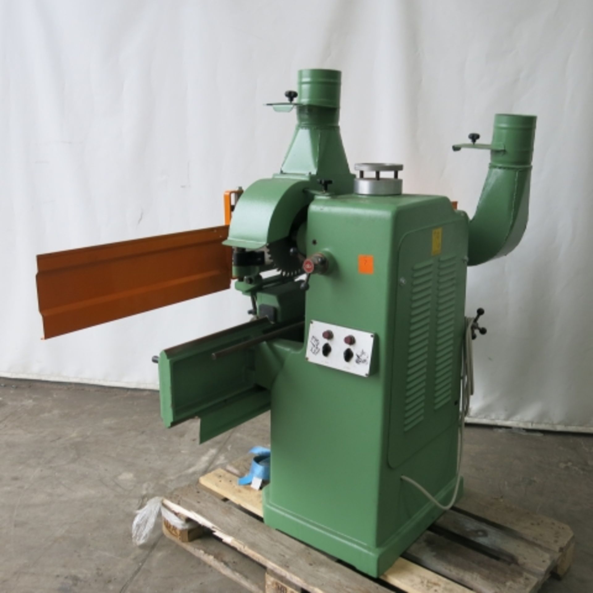 Aldo Berrone Type Airone 2 Tenoner; cutter head length 100mm; max distance between cutter heads