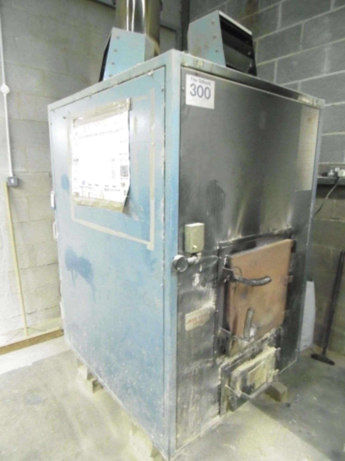 * Talbot 300 Waste-Wood Burning Workshop Heater; 3 phase; serial number 1038. Please note there is a