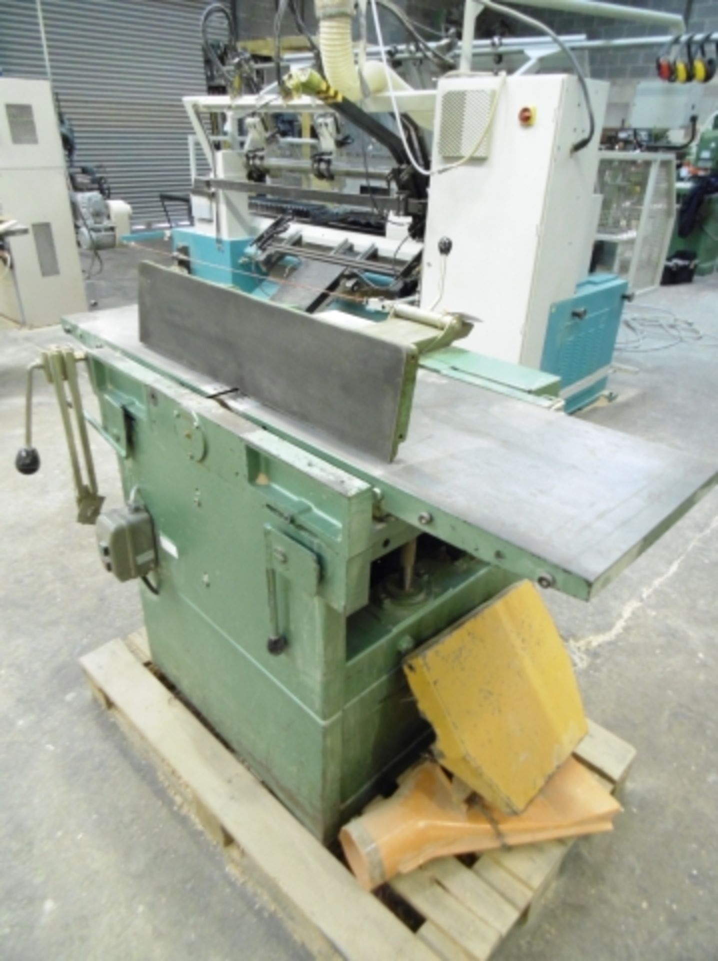 * BGU Type KAD410 Planer; bed width 410mm; 3 phase; serial number 88 0 695. Please note there is