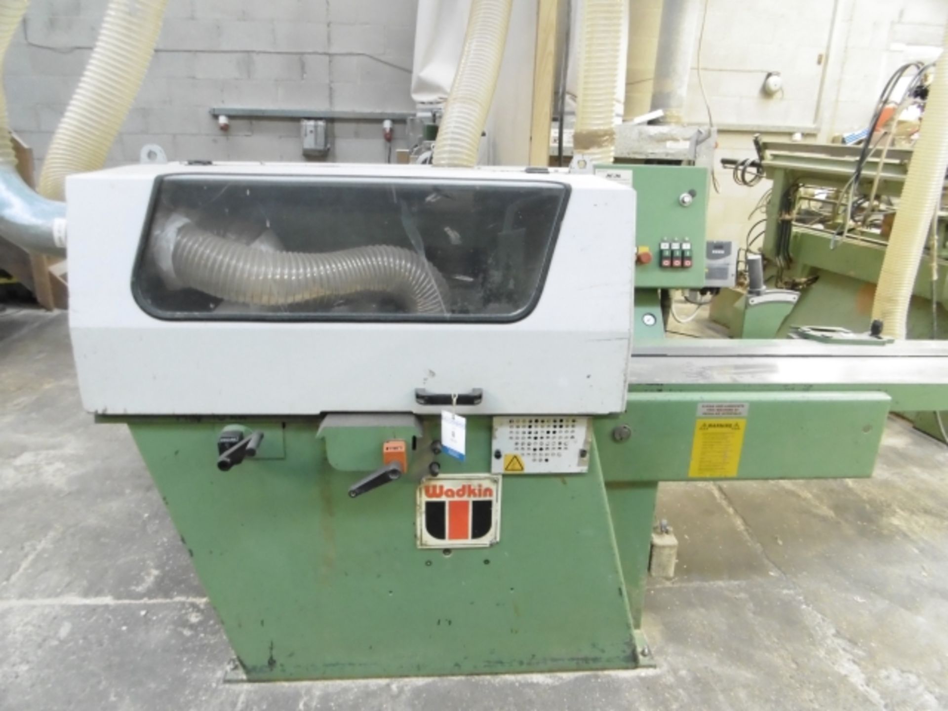 * Wadkin Type FSP Four Sided Planer Thicknesser; bed length 3050mm; 3 phase, machine number - Image 3 of 6