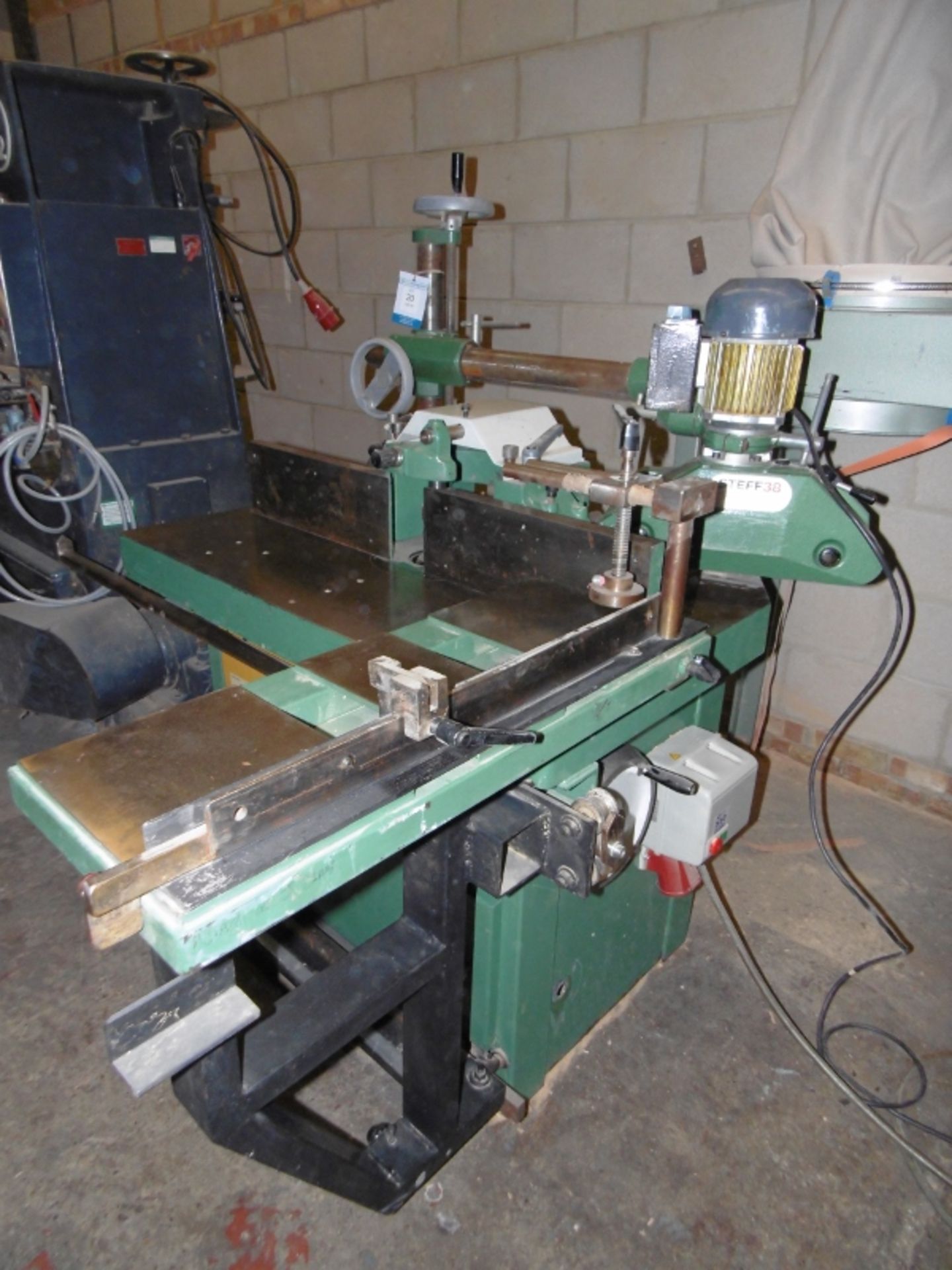 * FX Spindle Moulder with Steff 38 Power Feed & Crompton S10 Power Brake System; RPM 8000-3000; - Image 4 of 5
