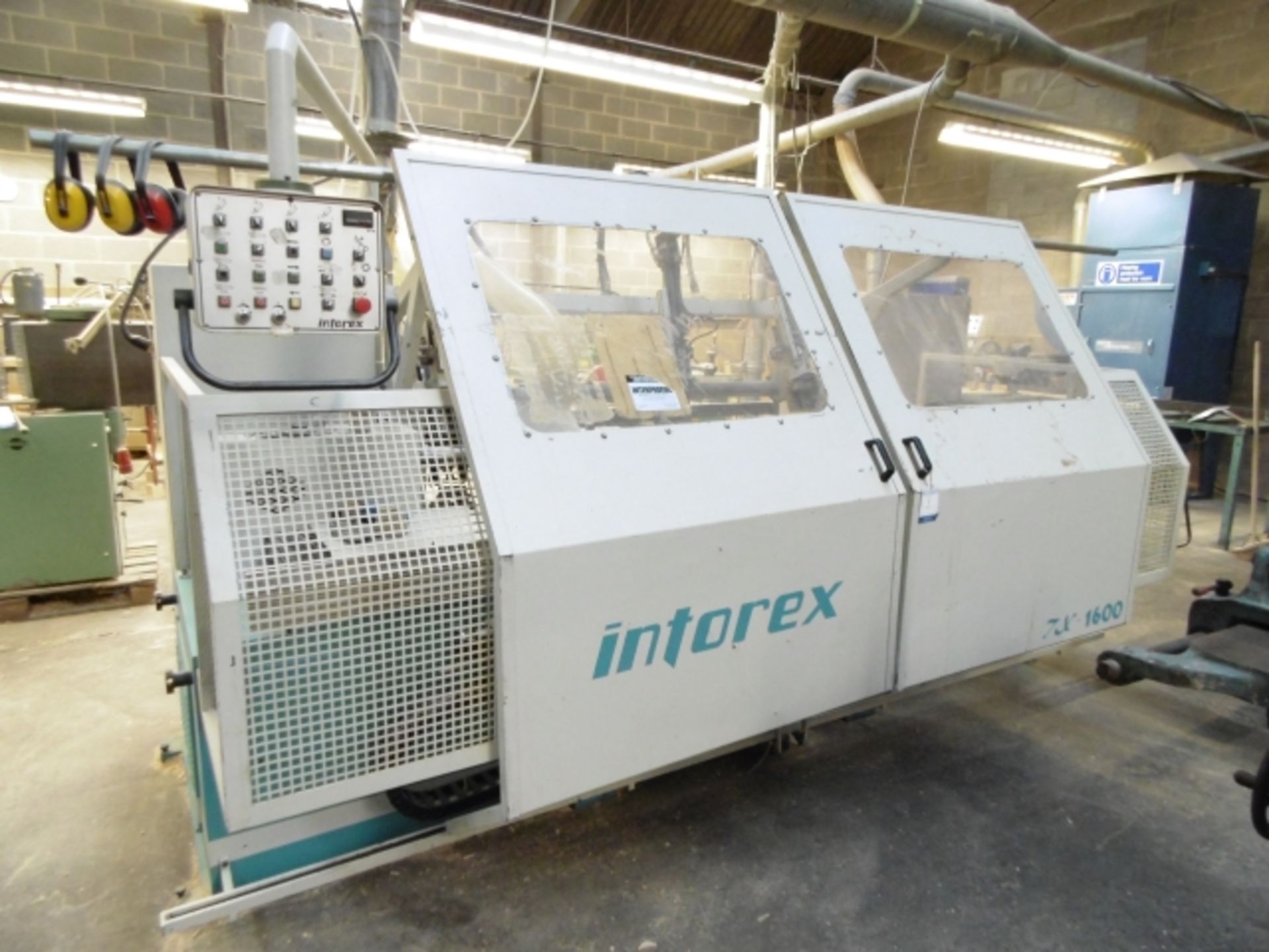 * 2002 Intorex Model TX1600 Automatic Woodturning Lathe; 3 phase, serial number 107038. Please