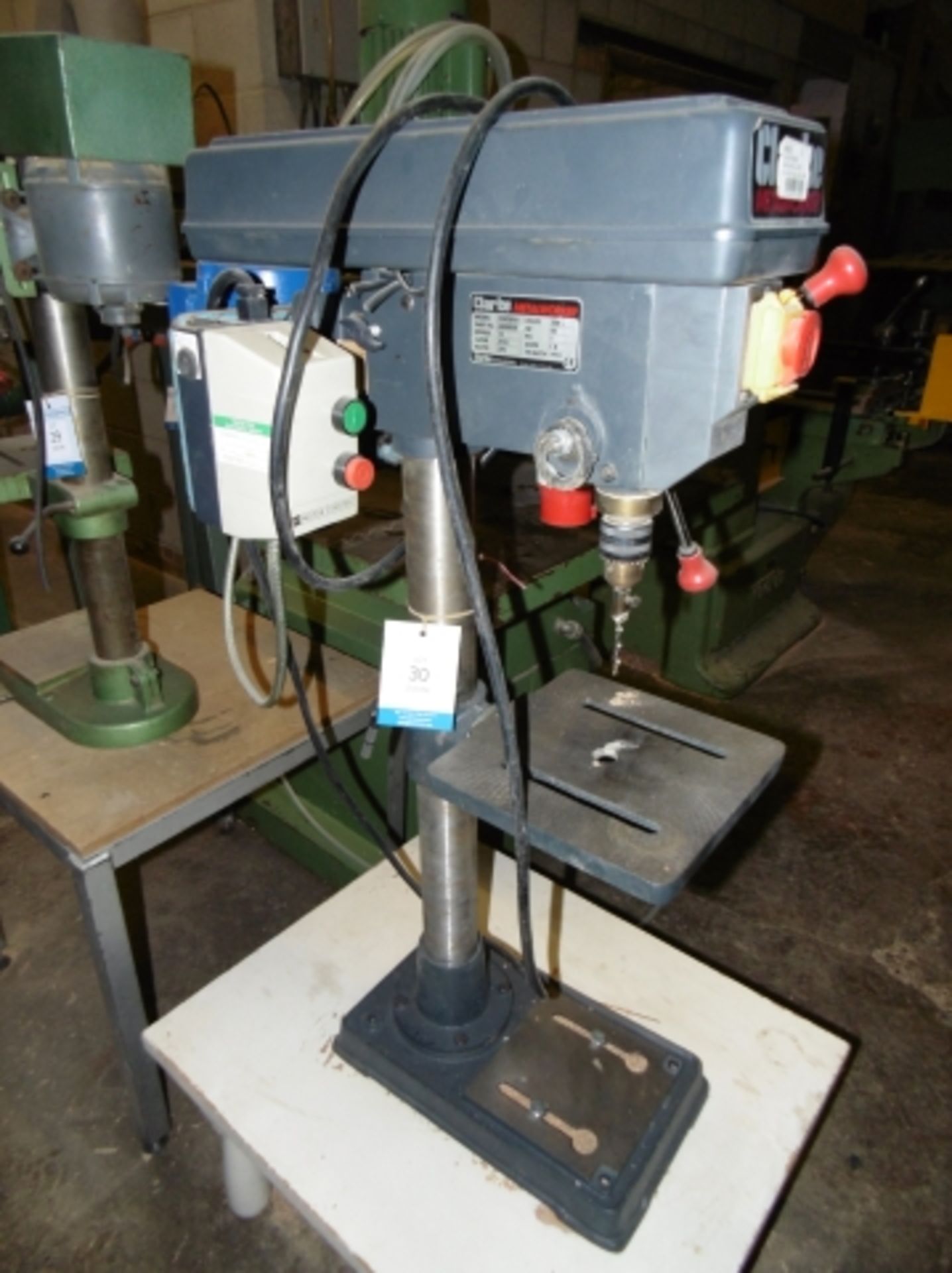 * Clarke Model CDP201B 12 Speed Pillar Drill; 3 phase. Please note there is a £10 plus VAT Lift