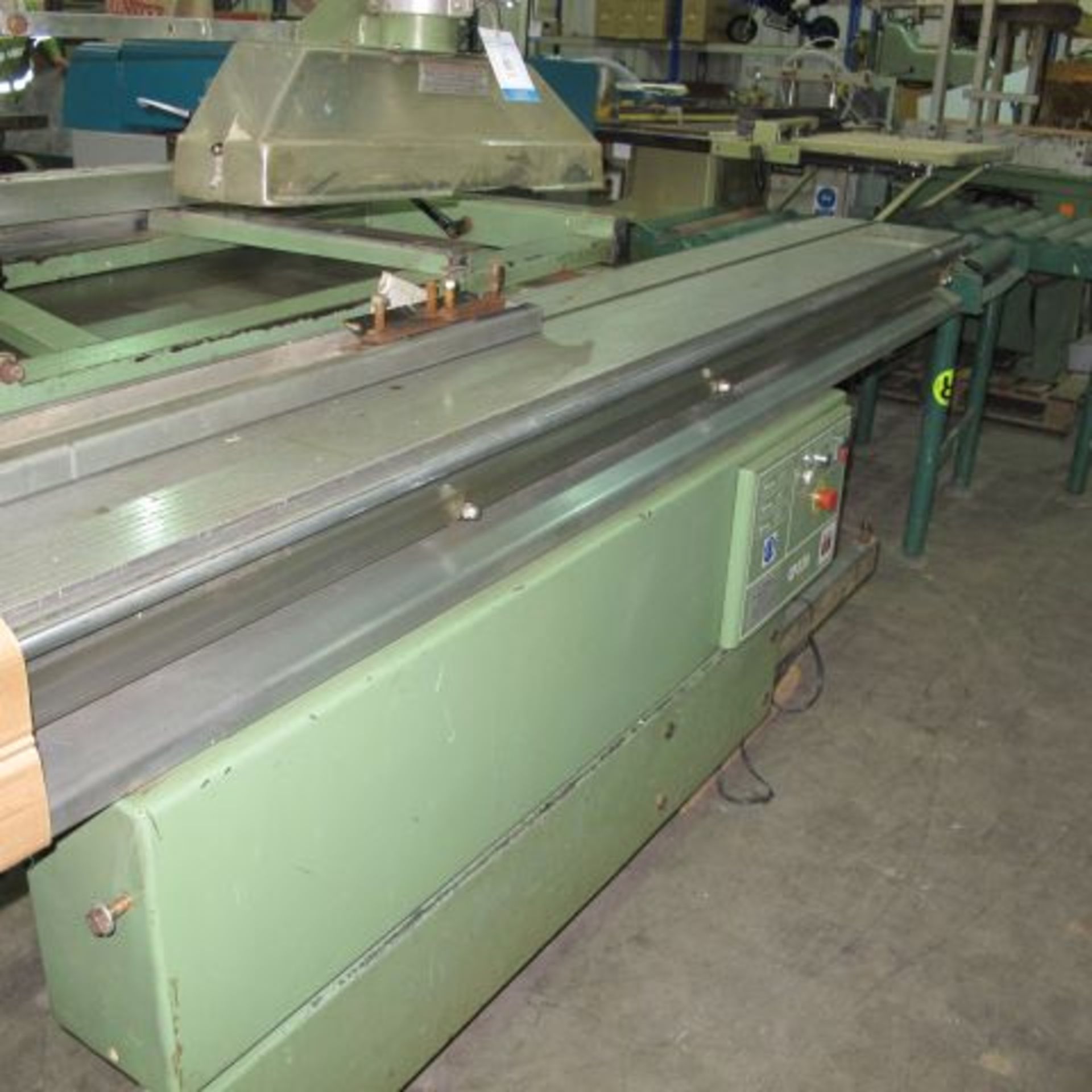 * Wadkin Model CP320 Sliding Table Panel Saw; 3 phase; serial/test number 94 7062. Please note there - Image 2 of 2