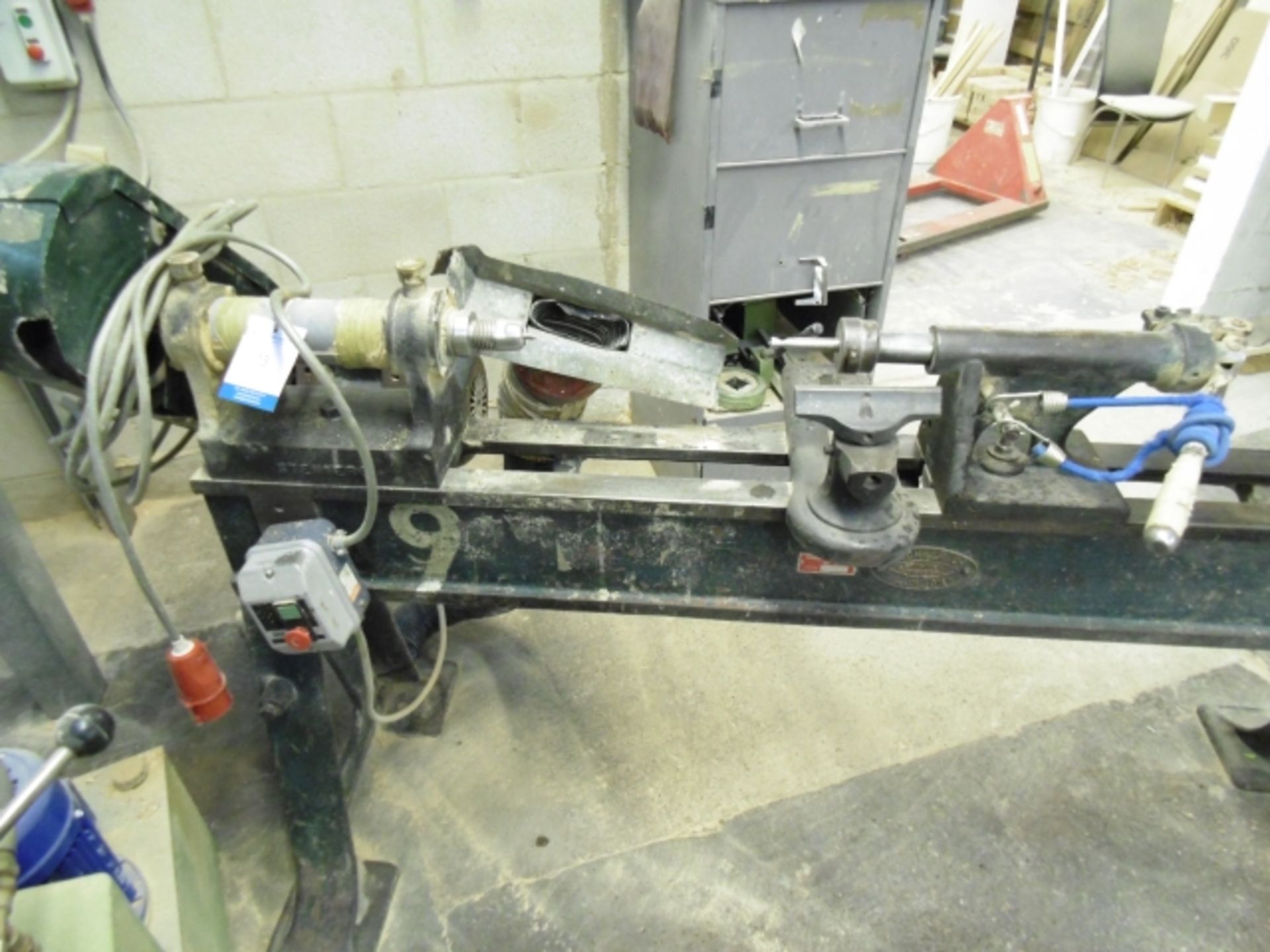 * Kirchener & Co Woodturning Lathe; 3 phase. Please note there is a £10 Lift Out Fee on this lot. - Image 2 of 2