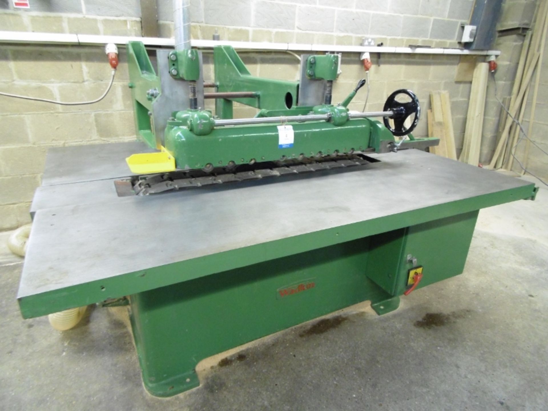 * Wadkin Type PU Straight Line Edger; table size 2060 x 1520mm; 3 phase; machine number PU1493.