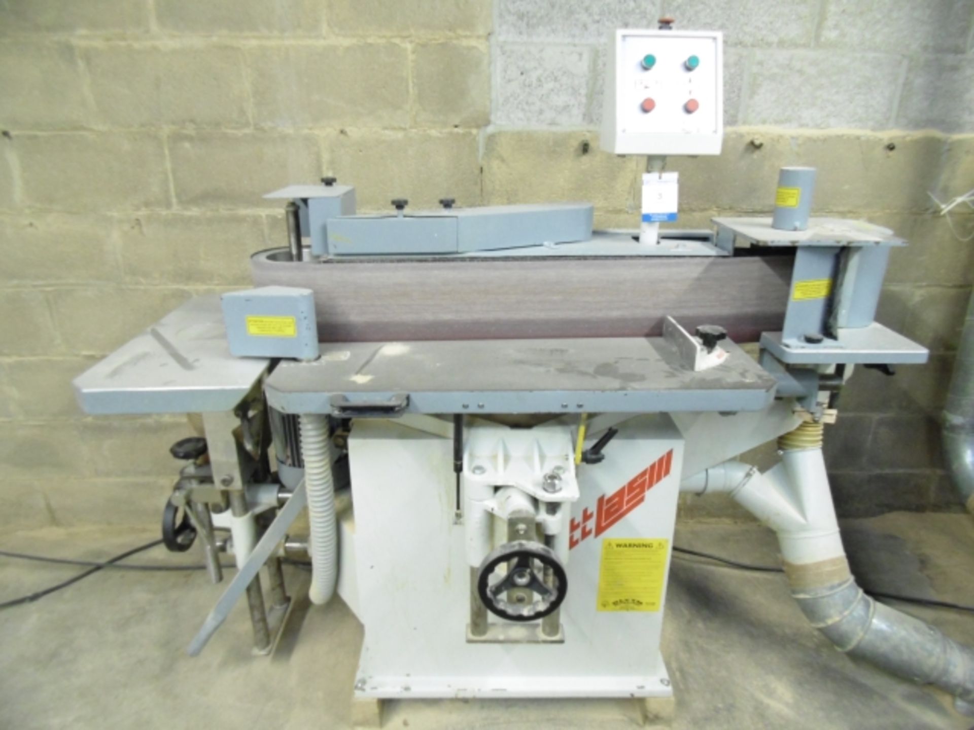 * 1996 LASM Model LBK 200 3P Edge Sander; 3 phase, machine number 3076284. Please note there is a £