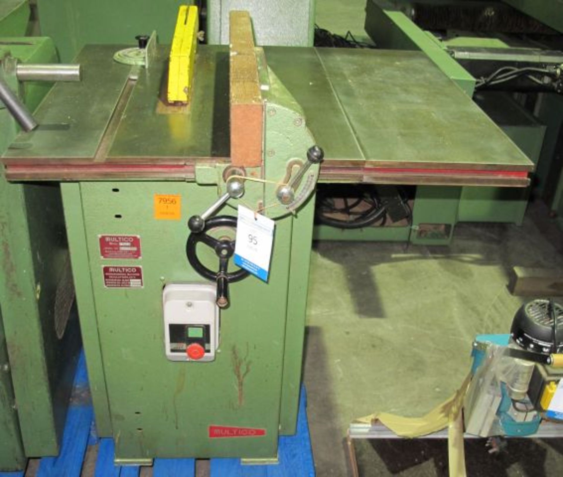 * Multico Model A/3 Circular Saw Bench; max blade diameter 300mm; serial number 7185; 3 phase -