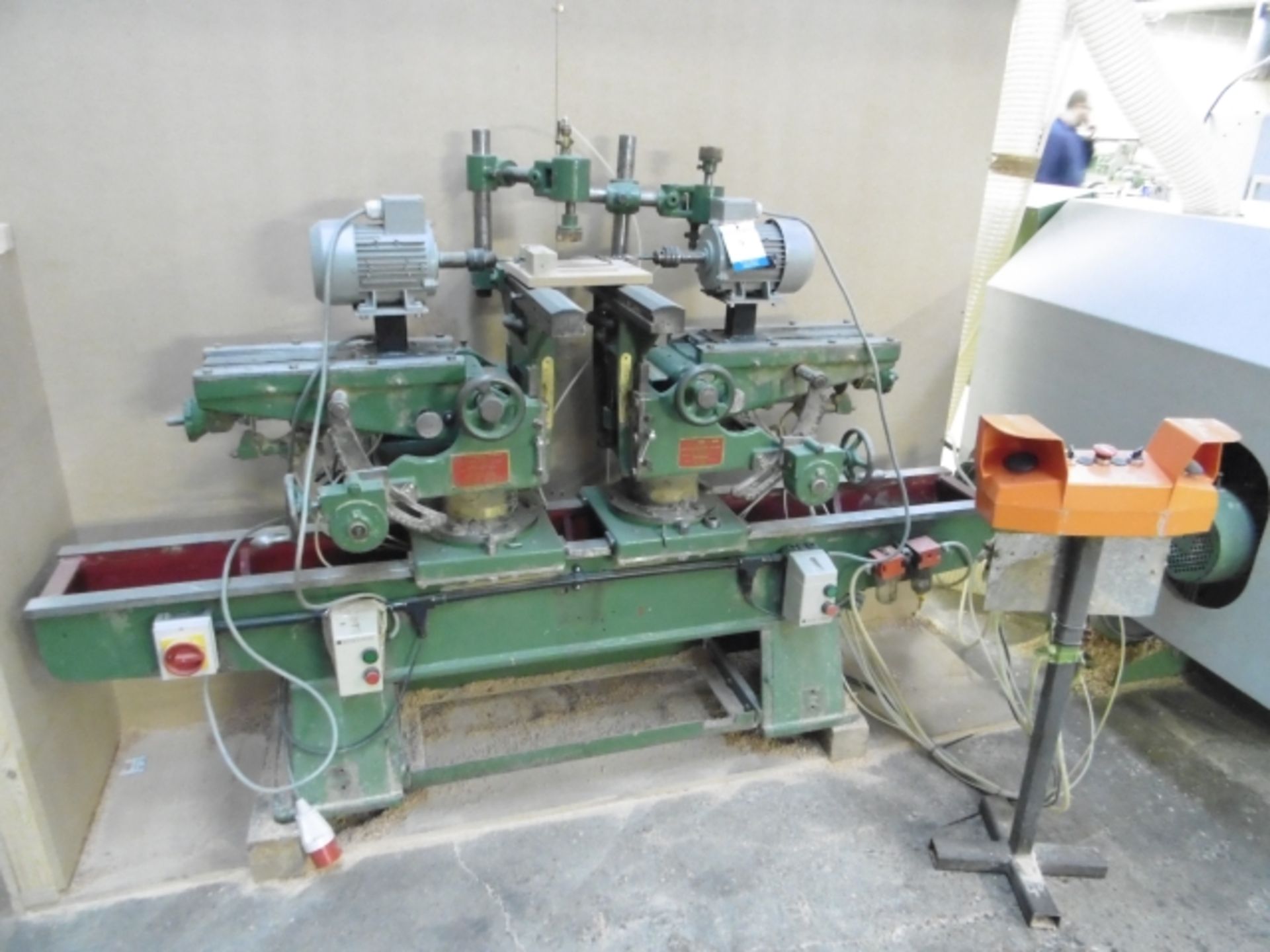 * Rye Engineering Type Dee Twin Head Sliding/Tilting Horizontal Borer; 3 phase; machine number