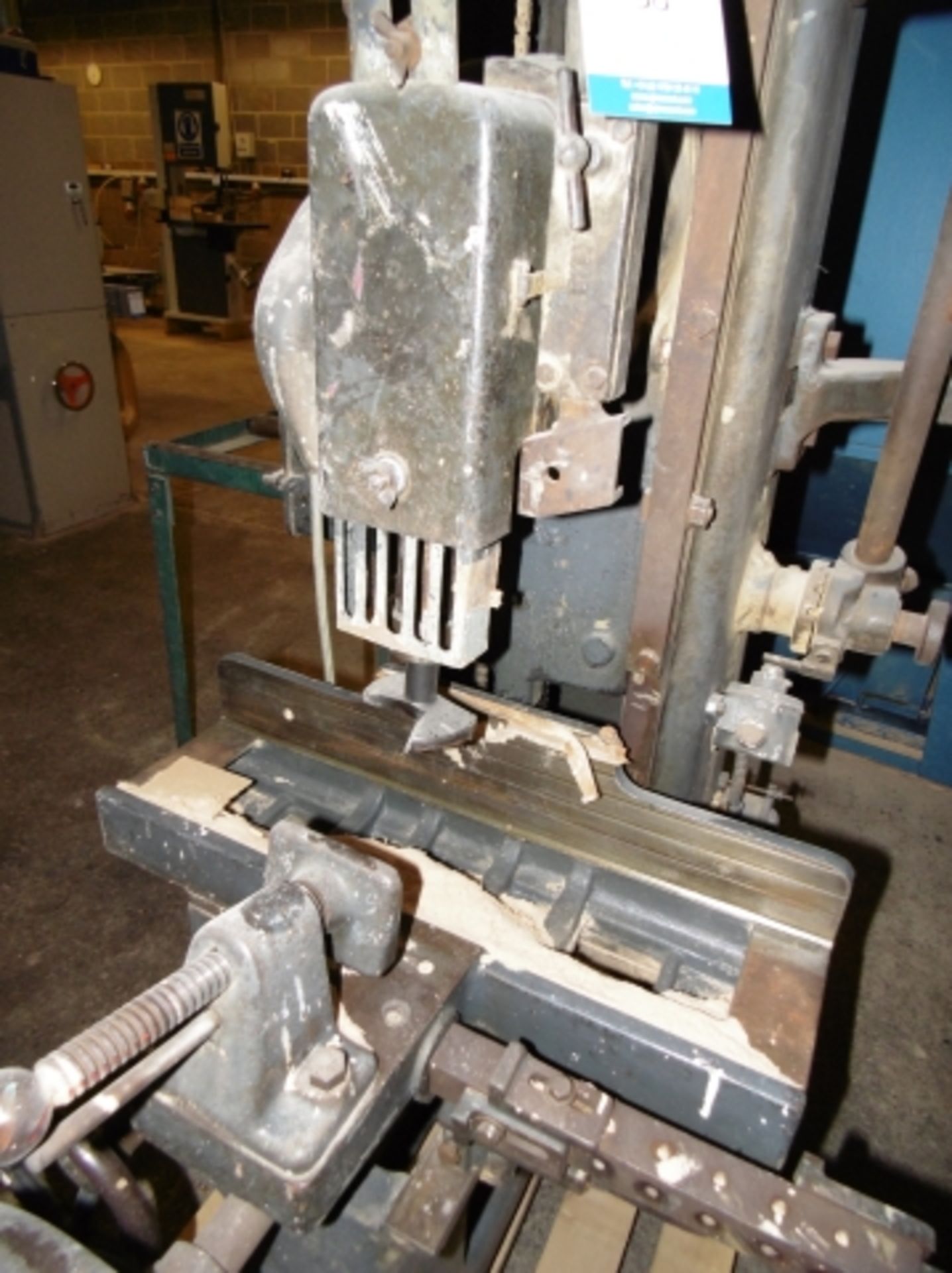 * Wadkin Type MA Morticer (fitted with router head); 3 phase; machine number MA326. Please note - Image 3 of 5