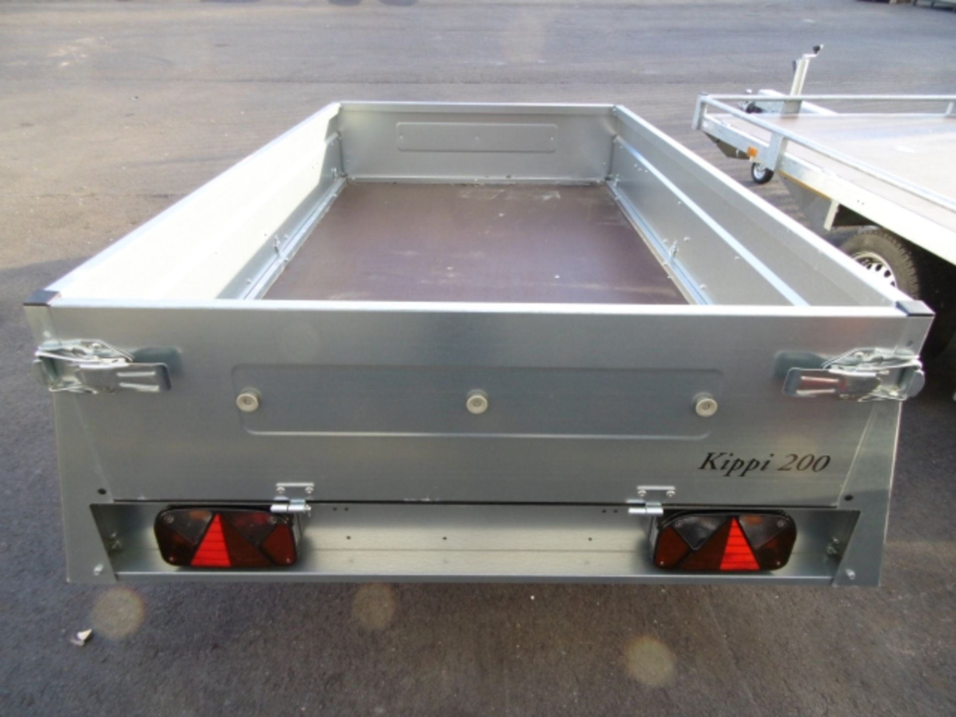 * Brenderup/Kippi 200 750kg Single Axle Trailer with drop down back; bed size 2100 x 1150 mm; with - Image 7 of 8