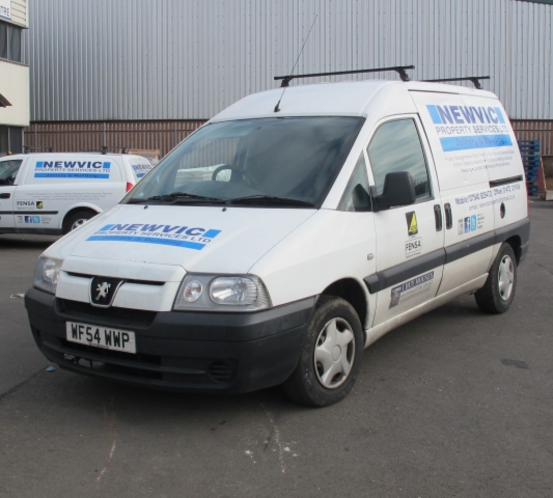 * (54) Peugeot Expert 815D Panel Van; diesel 1868cc; registration WF54 WWP; 126039 recorded miles; - Image 2 of 8