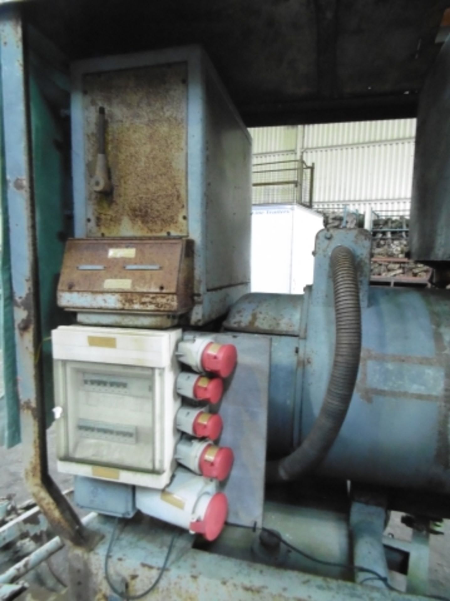 * Dorman 6KA-Type Diesel Generator; hours run 1677; serial number 65756; with Houchin 100/106.2KVA - Image 9 of 13