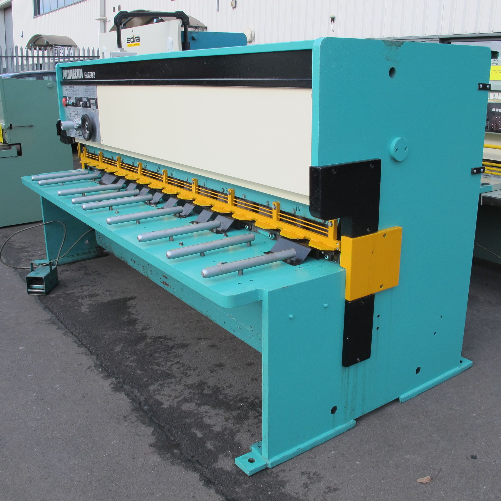 * Promecam Model GH630Z 3000 x 6mm Guillotine with power backgauge. This lot is sold on a 'Buyer - Image 6 of 7