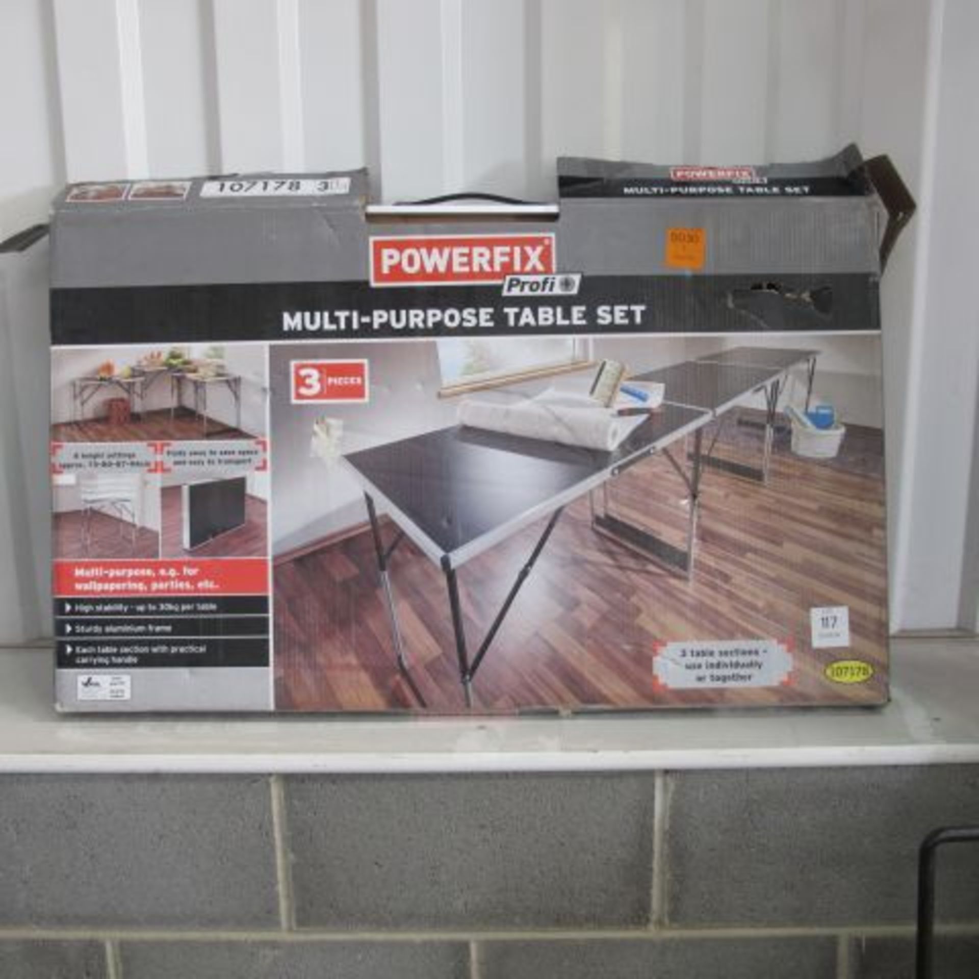 A Powerfix Profit Multi Purpose Table Set