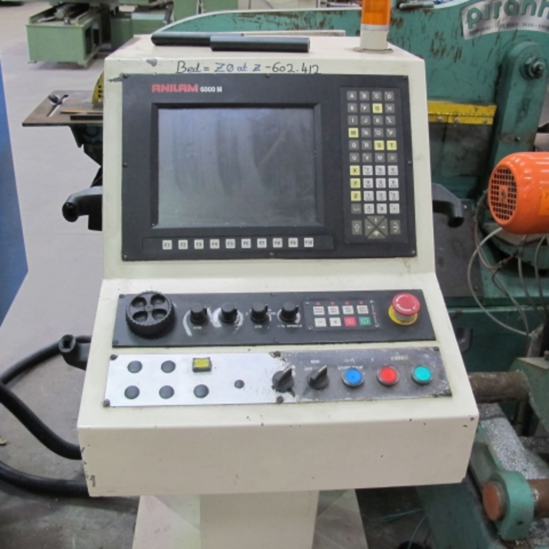 * 2002 Parkson B2VA CNC Milling Machine with Anilam 6000M Control Pedestal; 3 Phase; Serial Number - Image 5 of 12