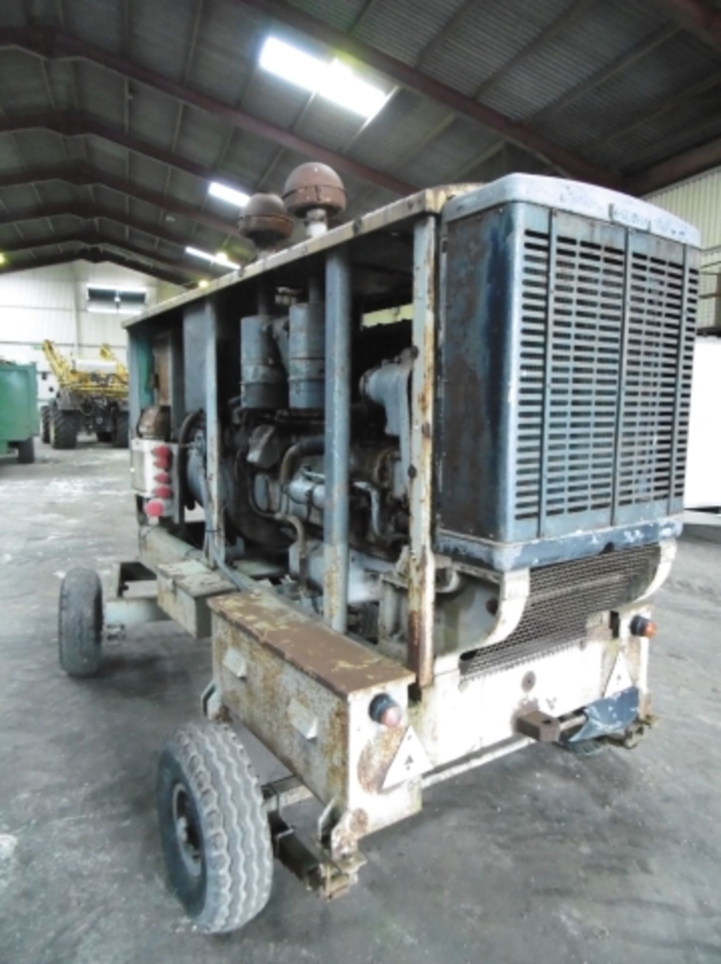 * Dorman 6KA-Type Diesel Generator; hours run 1677; serial number 65756; with Houchin 100/106.2KVA - Image 11 of 13