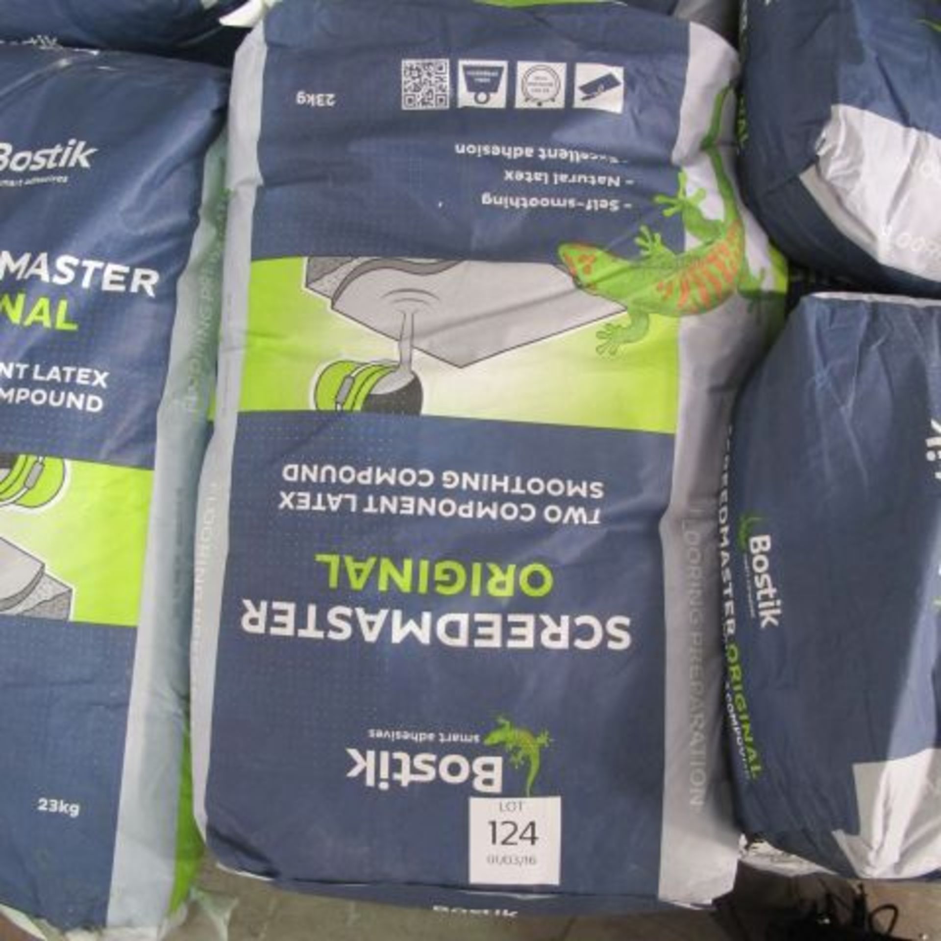 * A pallet containing a qty of Bostik Screedmaster Original. Approx 28 bags. Please note there is - Image 2 of 2