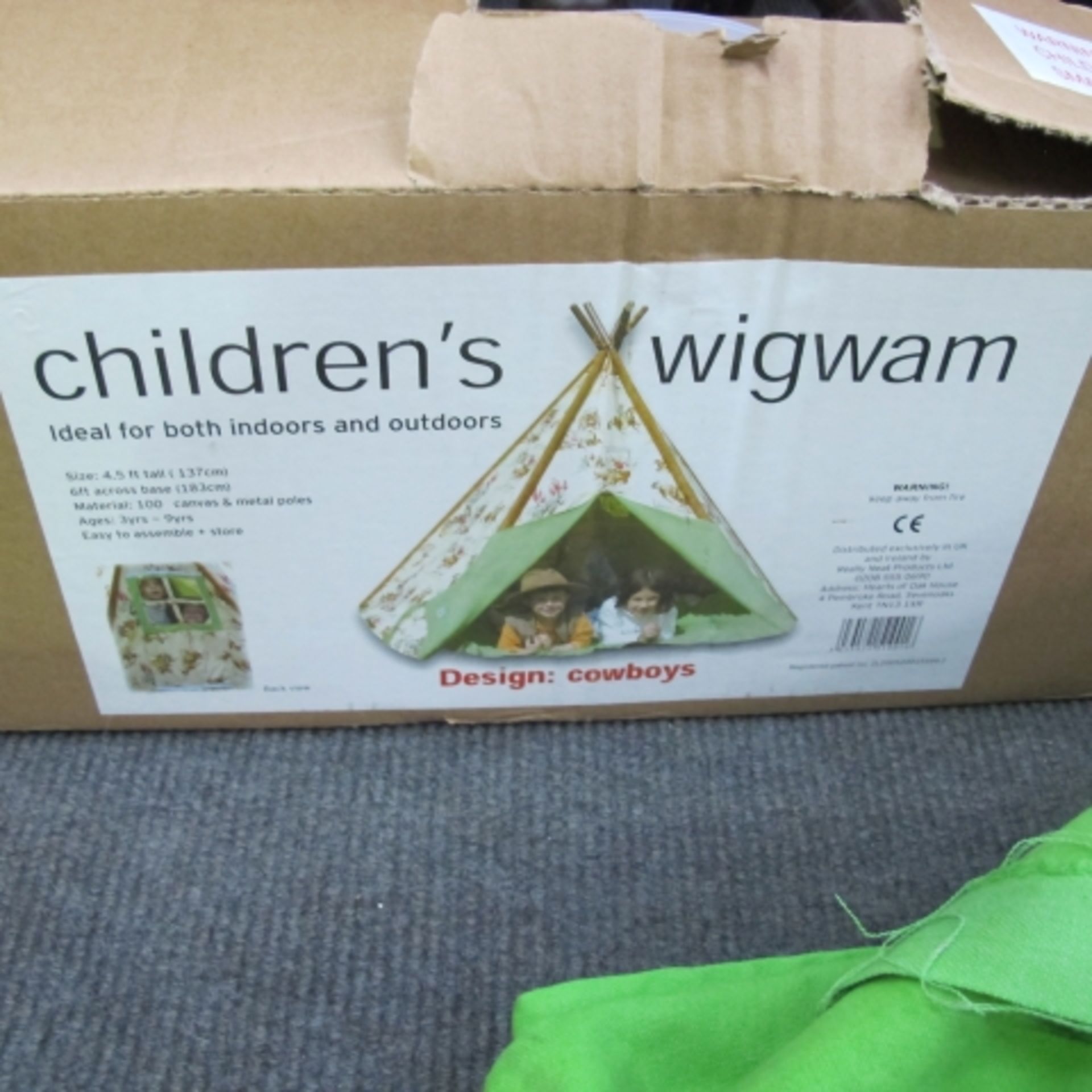 4 x Wigwams (2 x Cowboy, 1 x Floral, 1 x Fairy) (RRP £79 Each) (est £40-£60) - Image 5 of 5